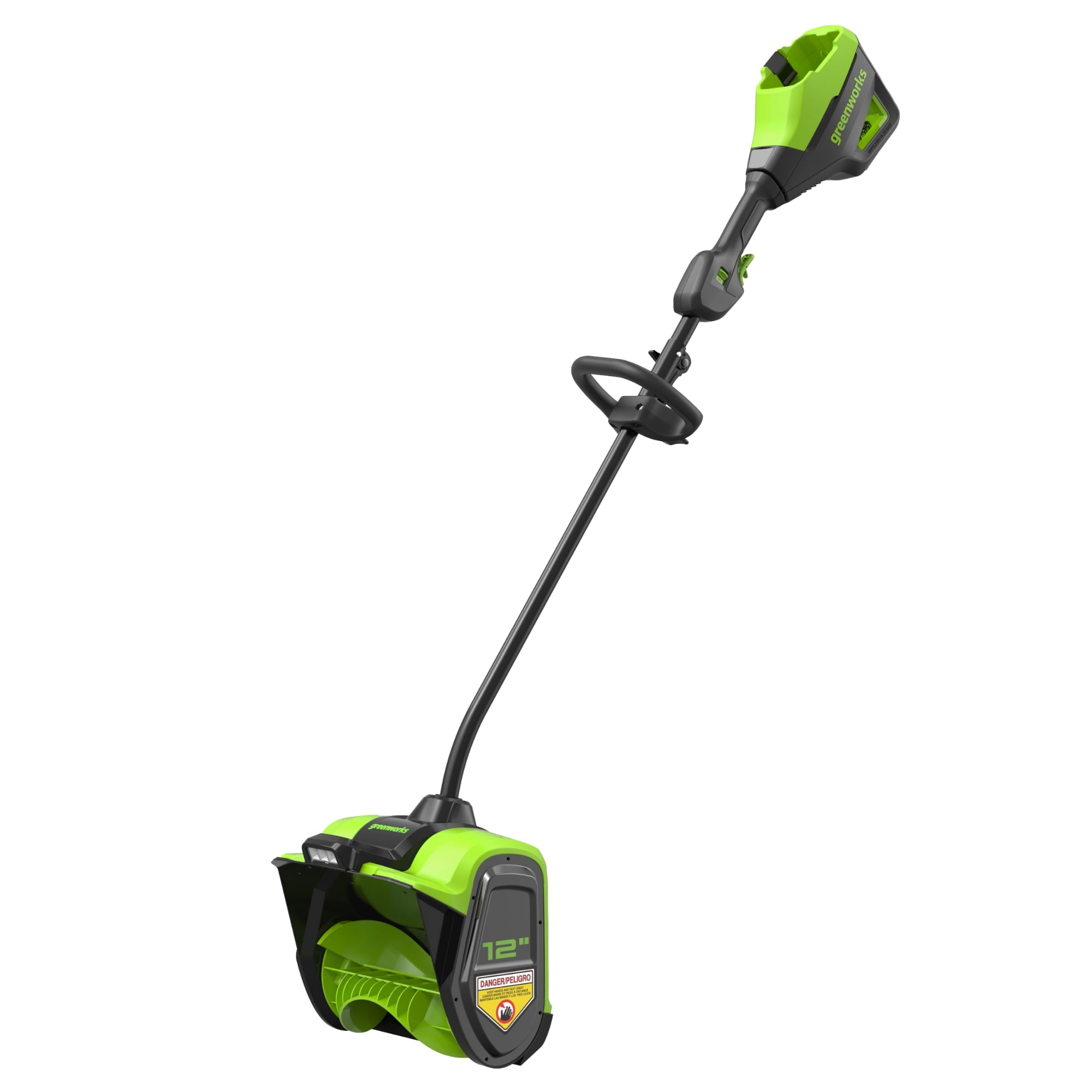 Greenworks SS80L01 80-volt 12-in Single-stage Push Battery Powered Snow Shovel (Battery and Charger Not Included)