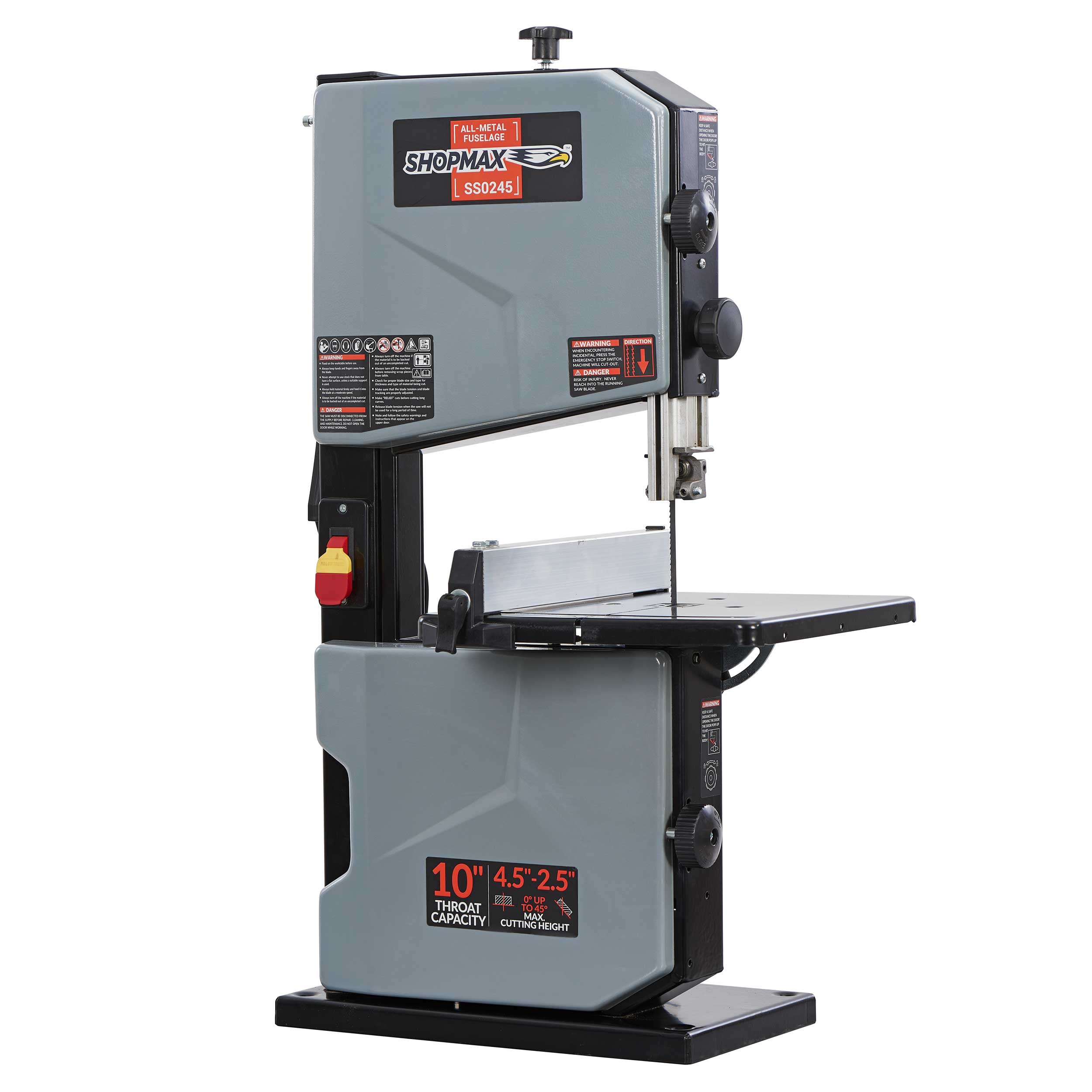 SHOPMAX 10-in Stationary Band Saw 4.2 -Amp #SS0245