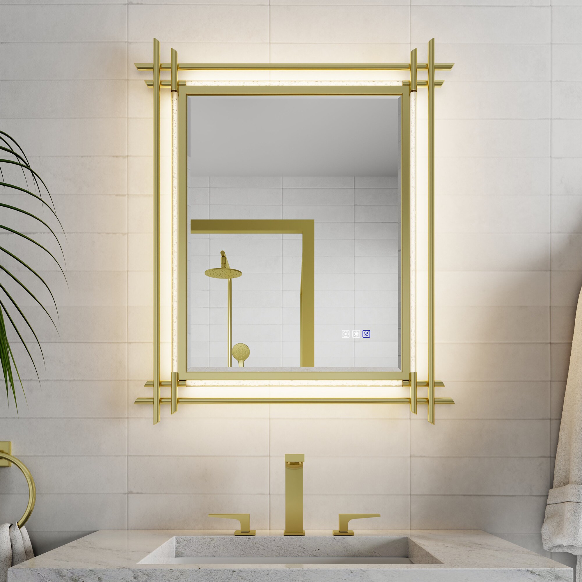 AAZJ LD-P243340 Framed-Bath-Mirrors - View #3
