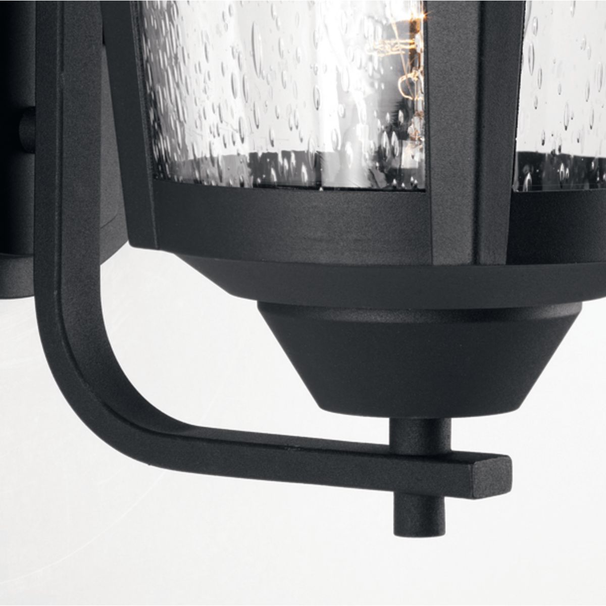 Progress Lighting East Haven 1 Light 15 125 In H Black Outdoor Wall Light P6075 31 At