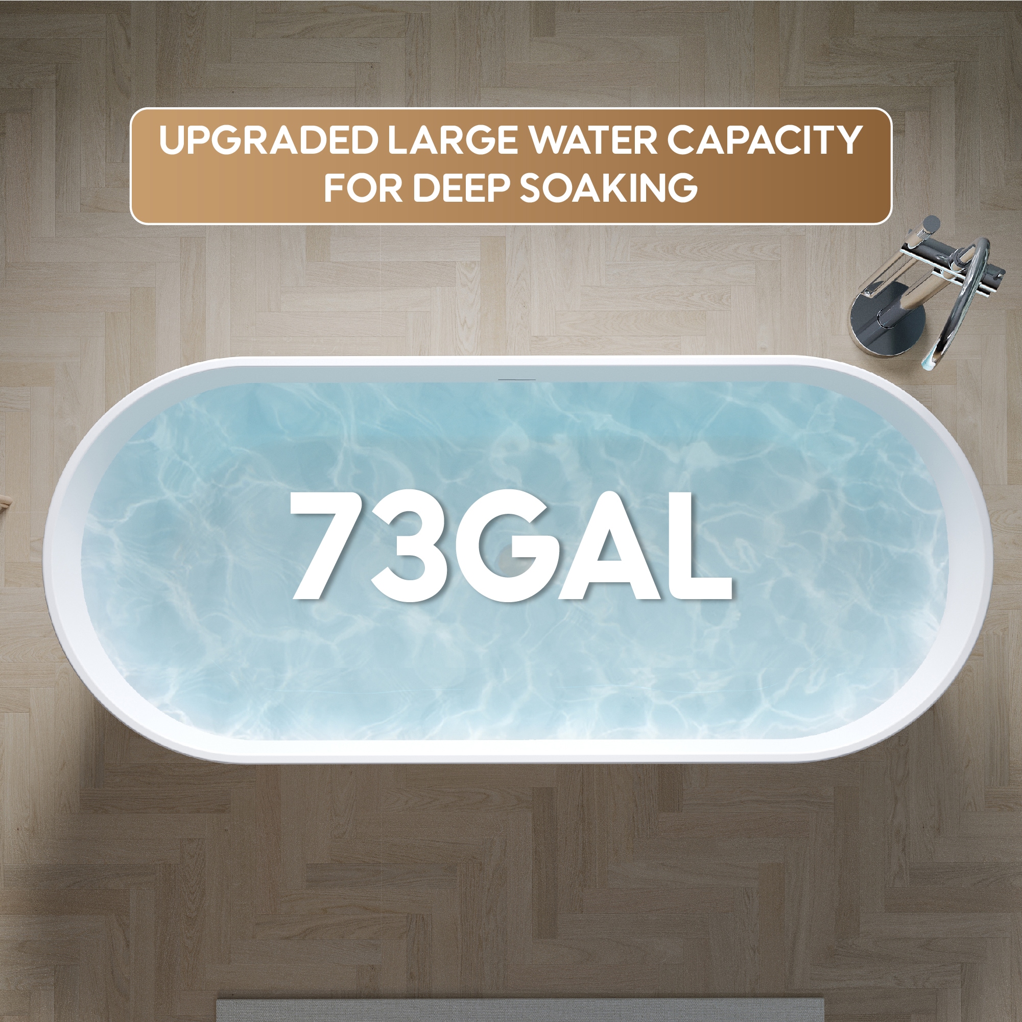 WELLFOR TO-ED-BV30GYBK bathtubs - View #14