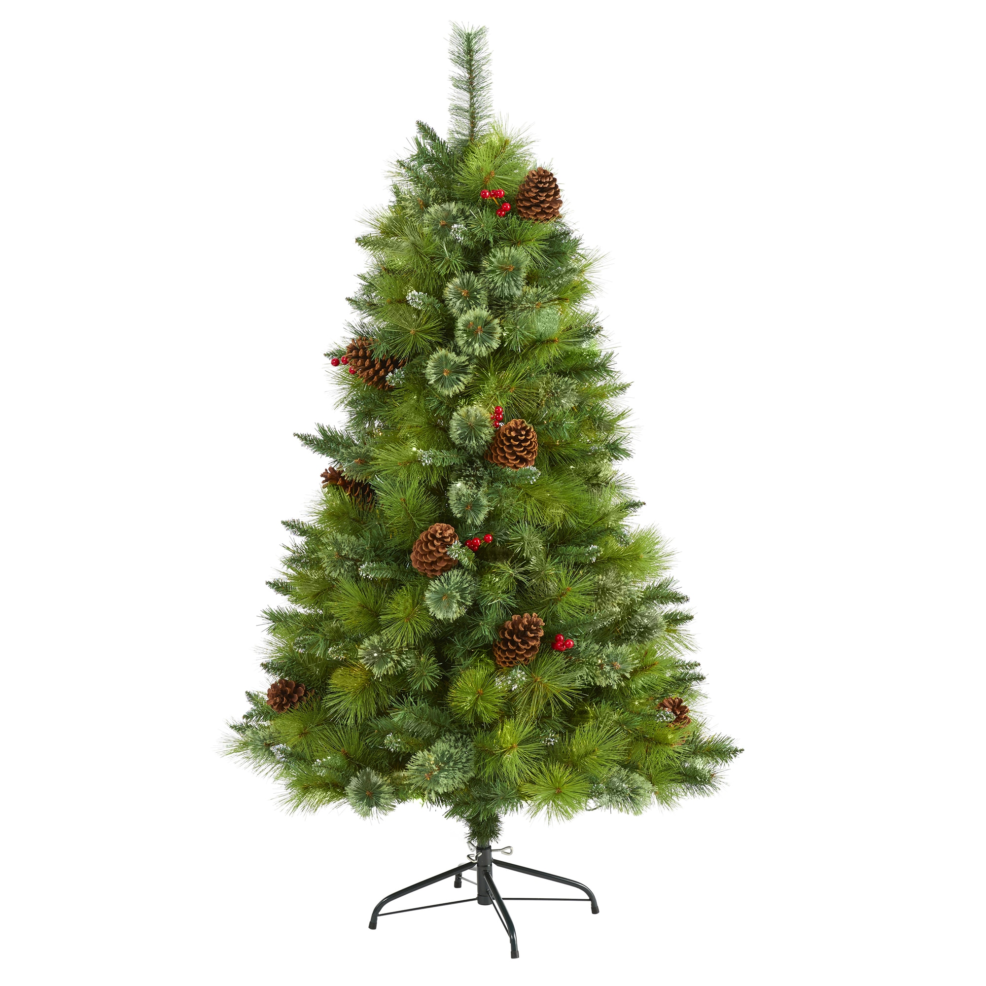 Nearly Natural T4504 5-ft Pine Artificial Christmas Tree