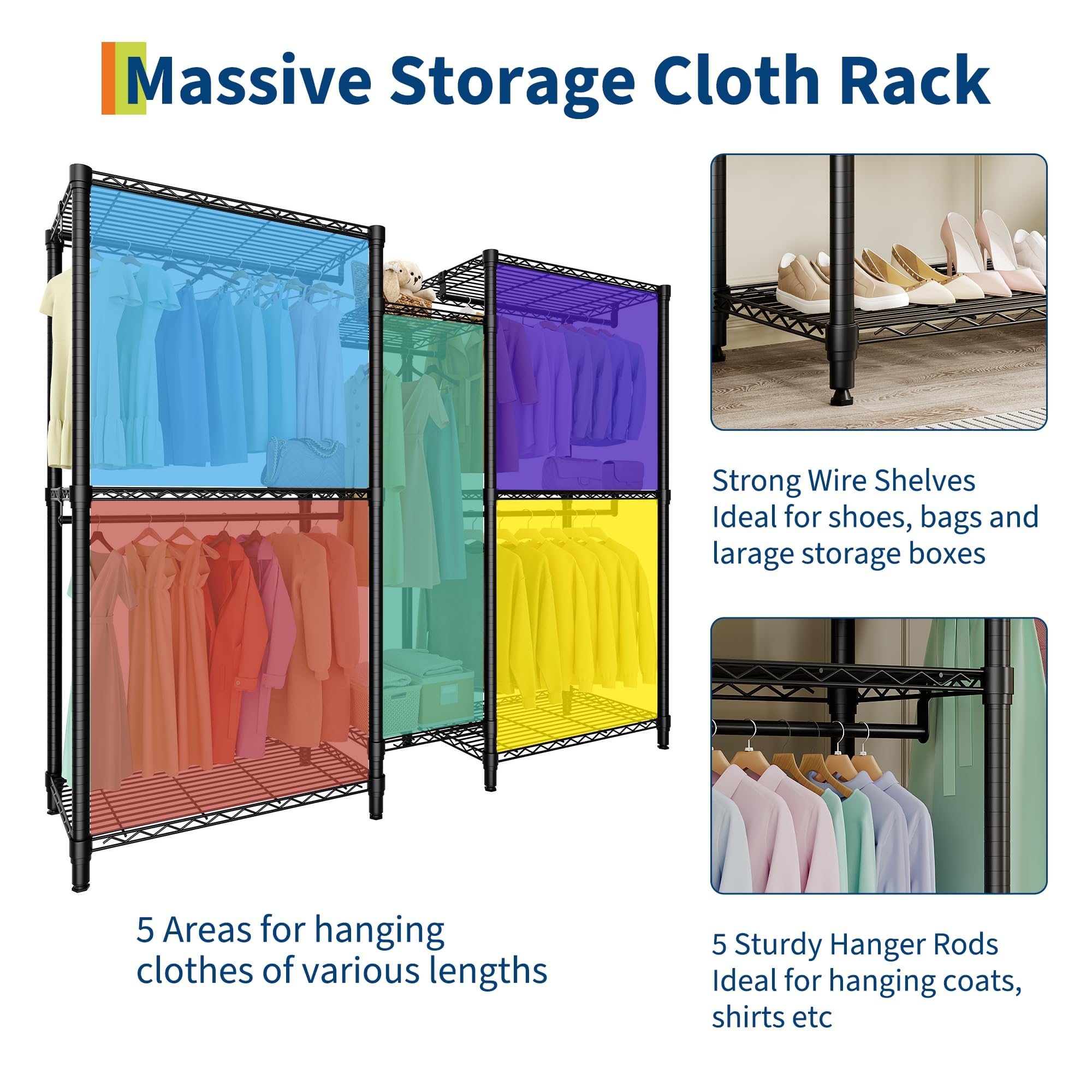 Garvee YHWASUGBVU Garment-Racks - View #5