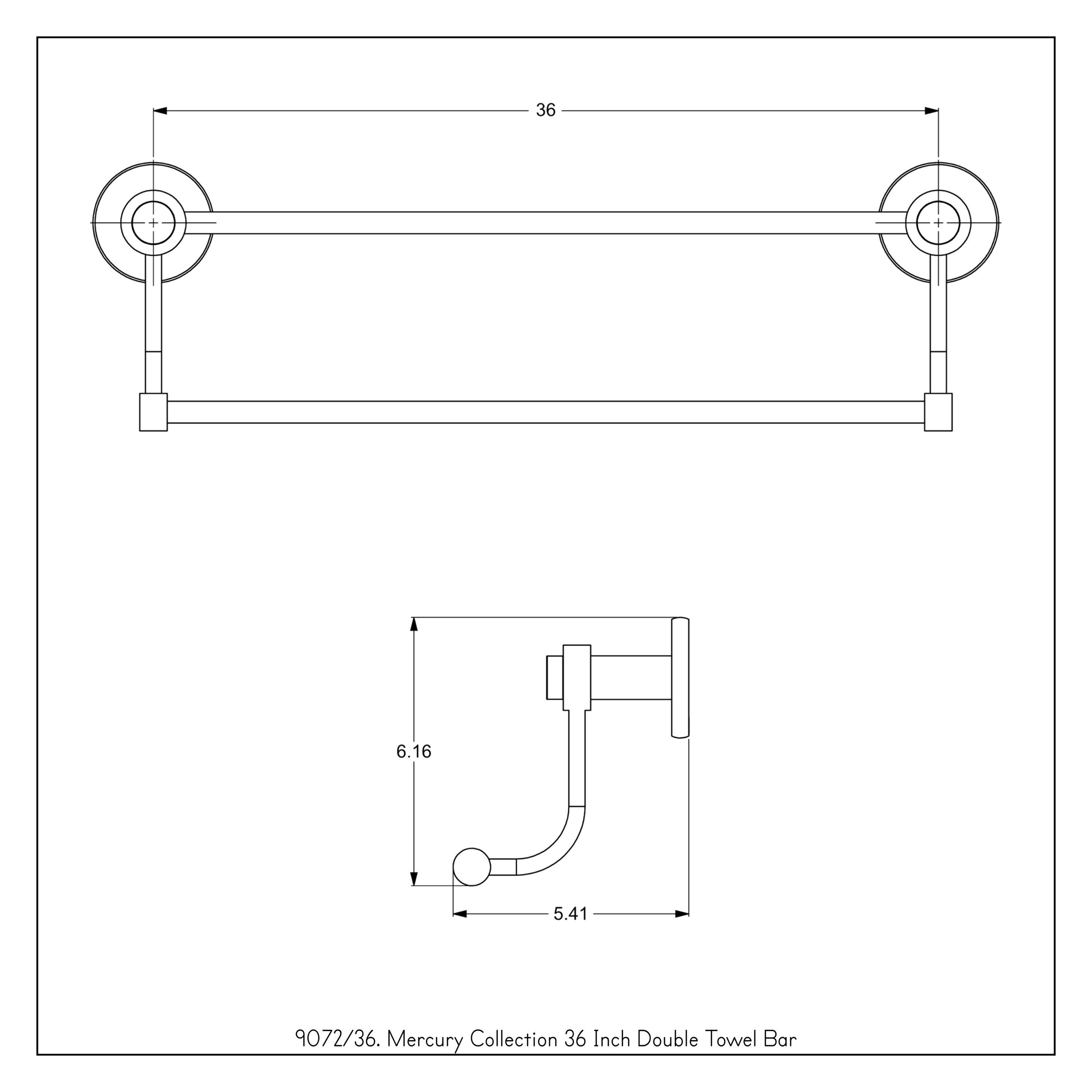 Allied Brass 9072/36-CA d060350 - View #3