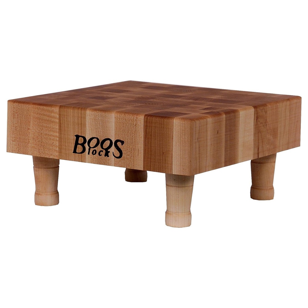 John Boos 322963 12-in L x 12-in W Wood Cutting Board
