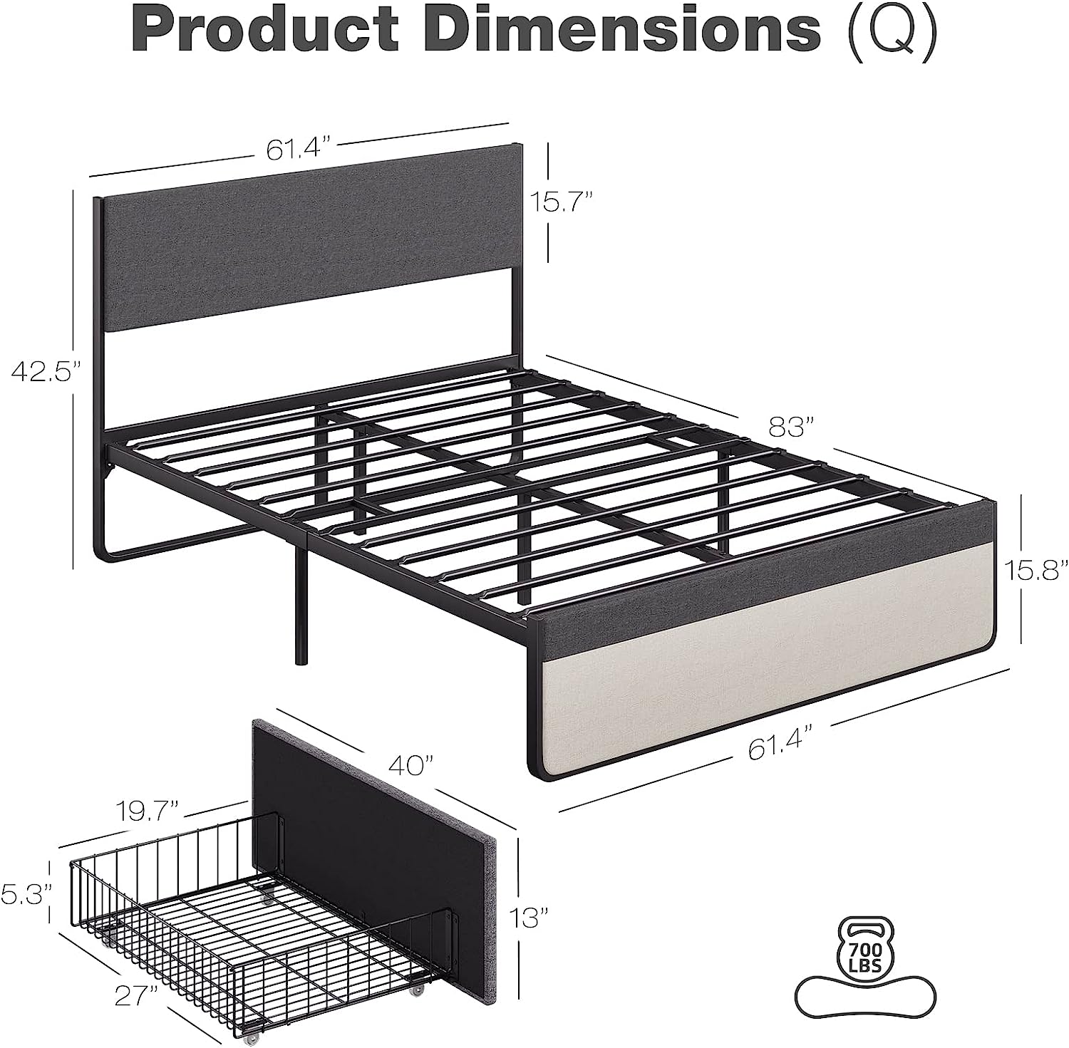 Qeetex CJH-PHO-0RB40QS0 beds - View #6
