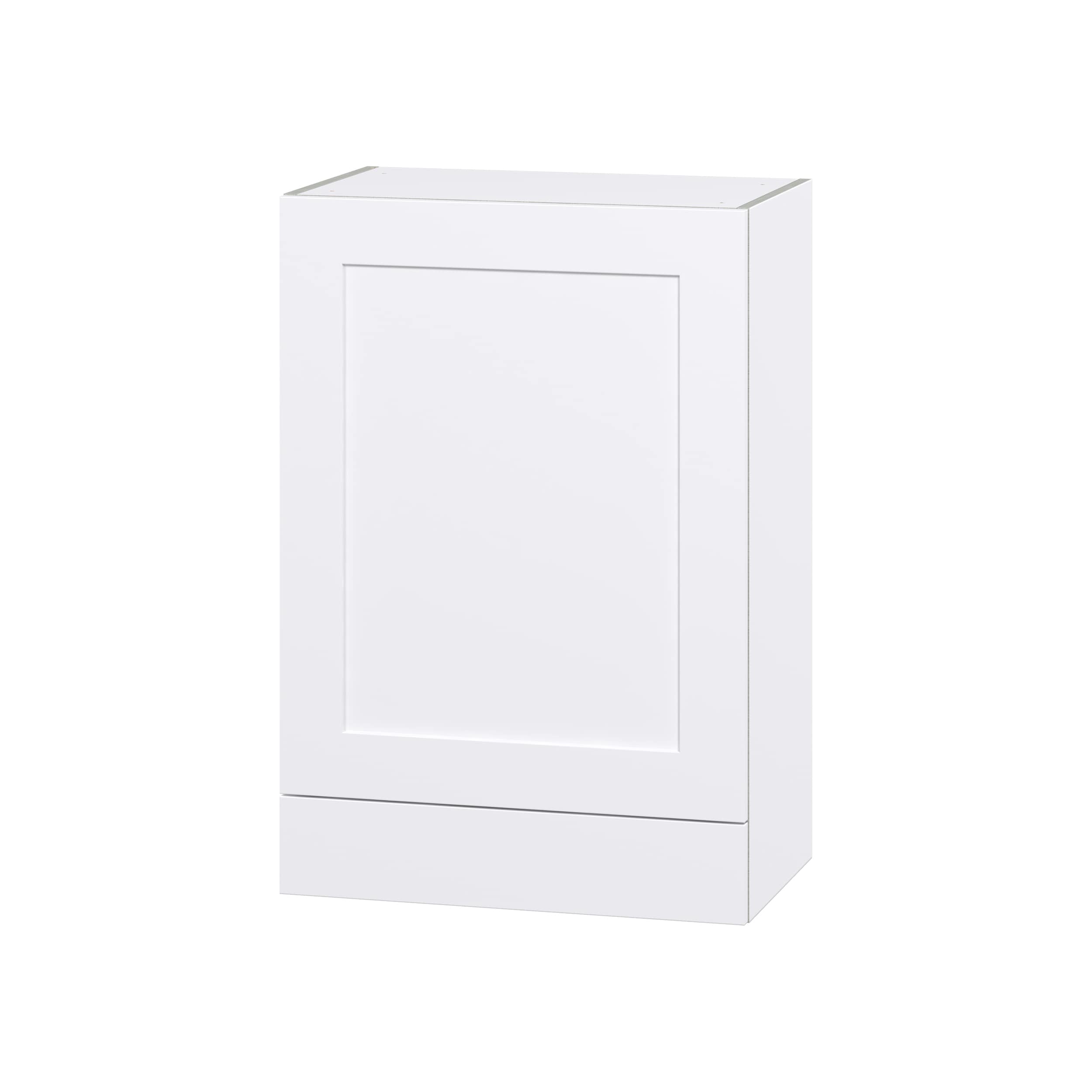 Hugo&Borg DSW2435A(L/R)-JO Jolie 24-in W x 35-in H x 14-in D Warm White Wall Fully assembled Cabinet (Flat Panel Shaker)