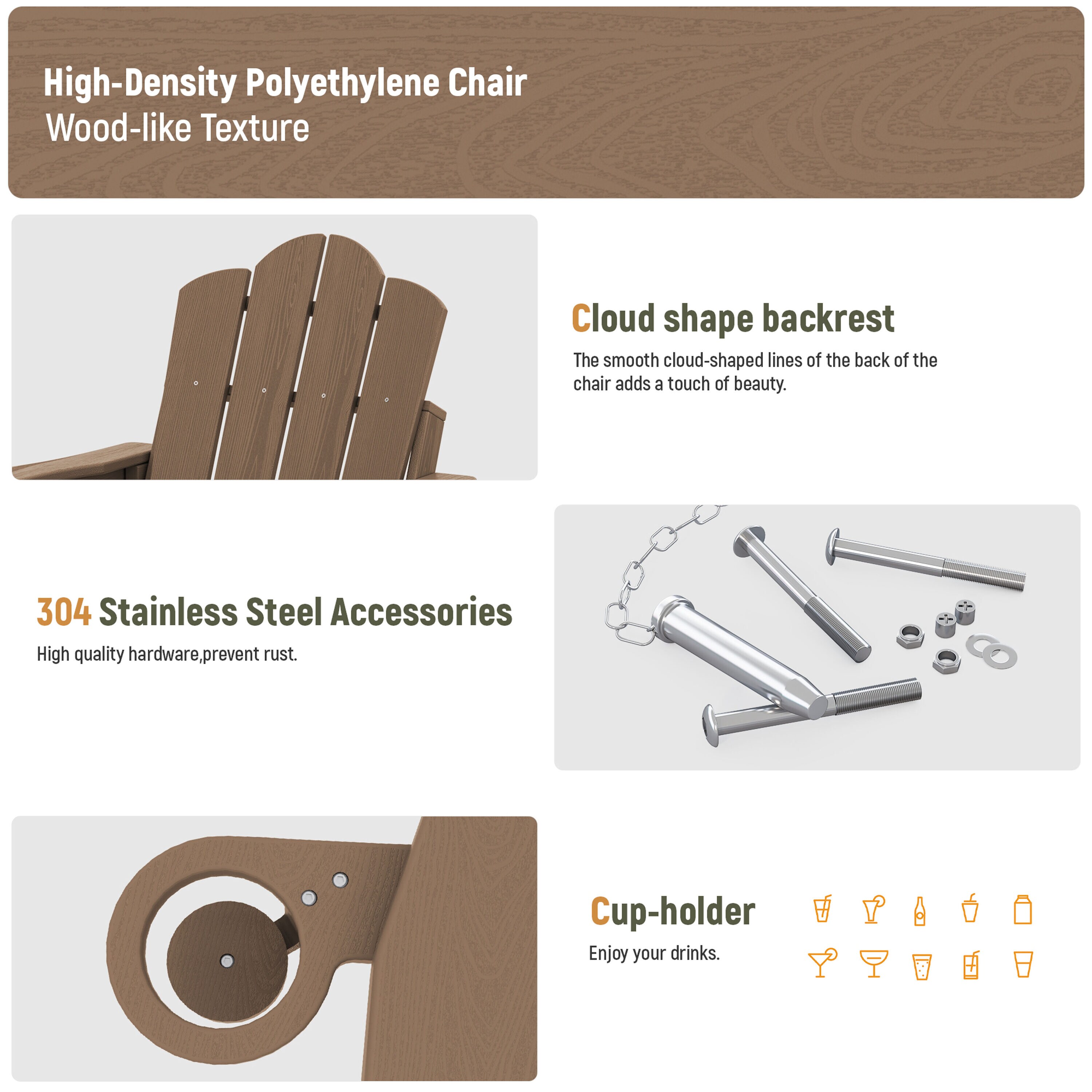 JEAREY YDTJY-BROWN Patio-Chairs - View #5