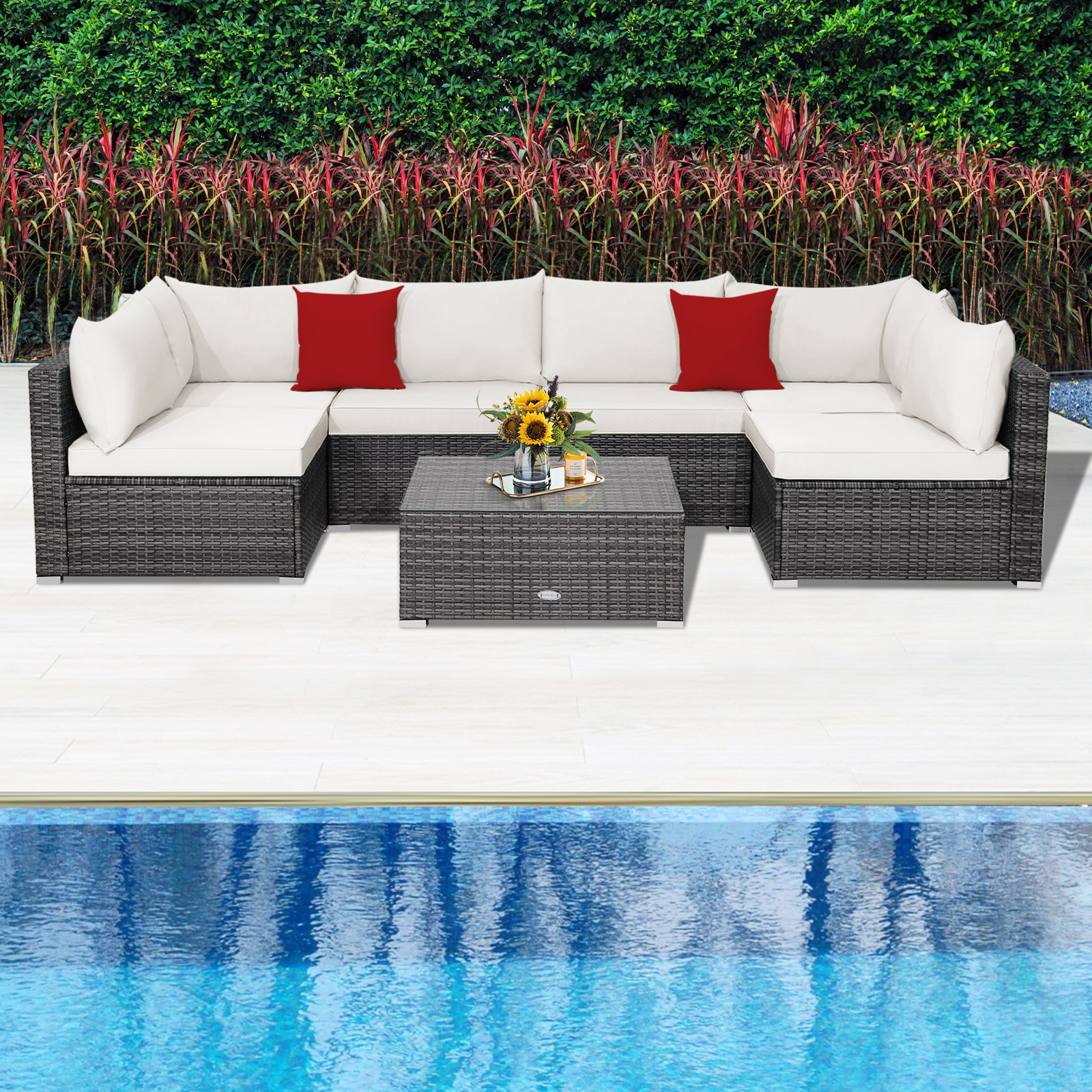 Poinic CWZ70439WH-X Patio-Conversation-Sets - View #2