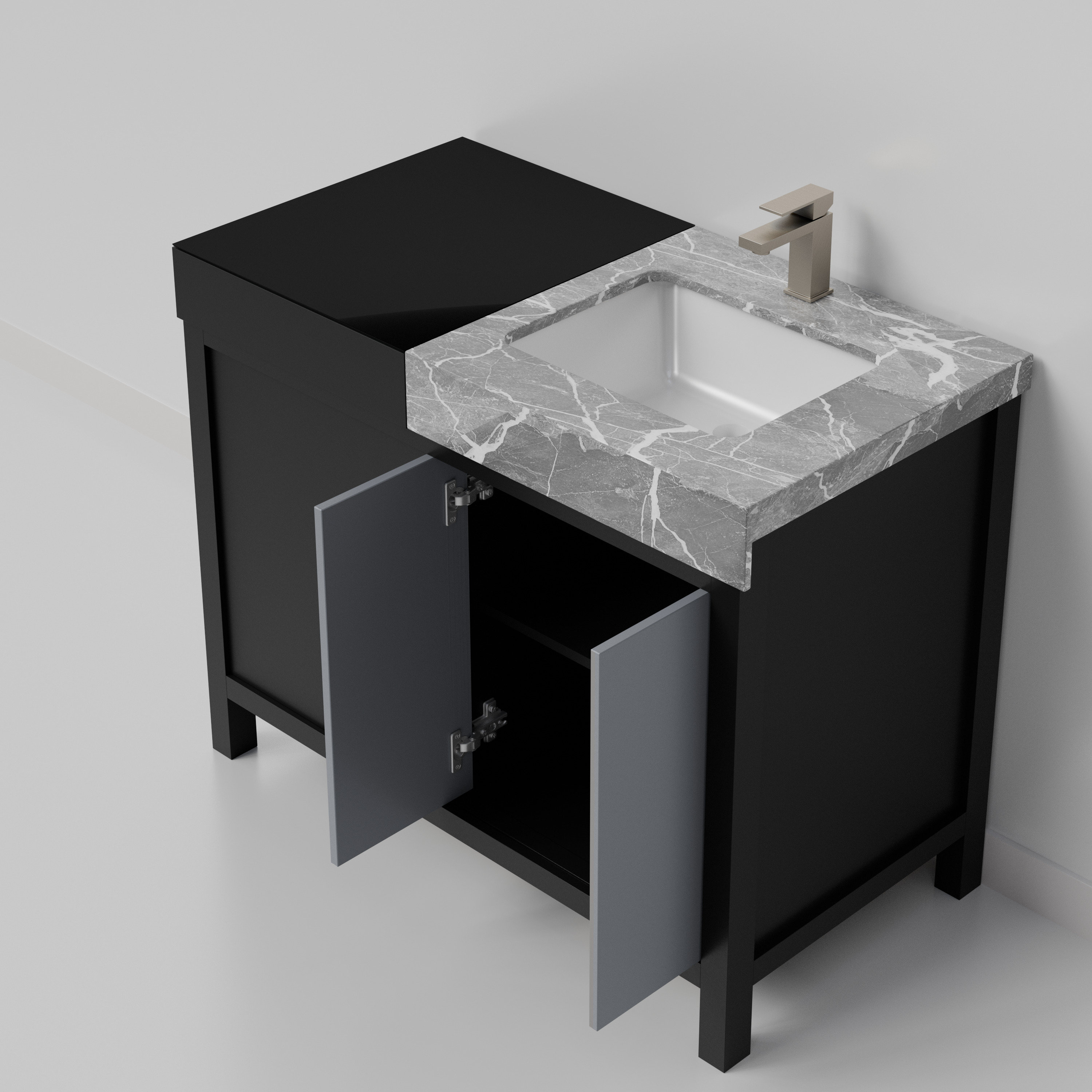Lexora LZ342242SLISFBG Bath-Vanity-Combo - View #9