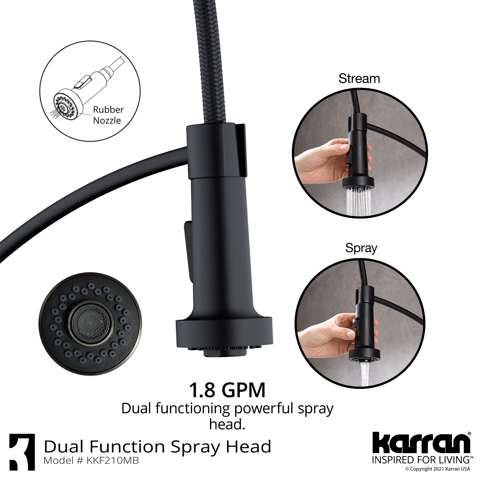 Karran KKF210SD35MB Kitchen-Faucets - View #6