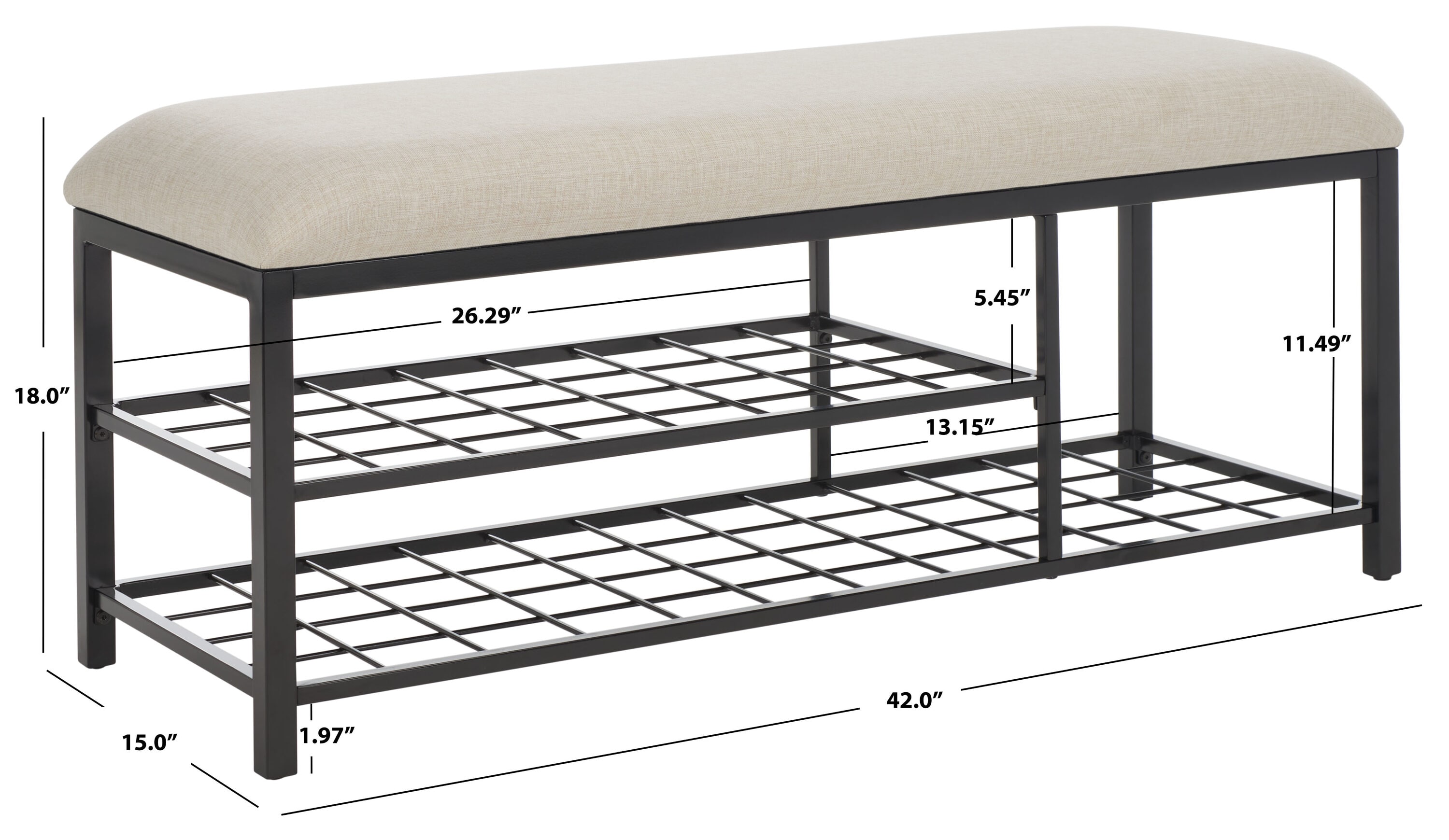 Safavieh BCH5003B bench - View #9