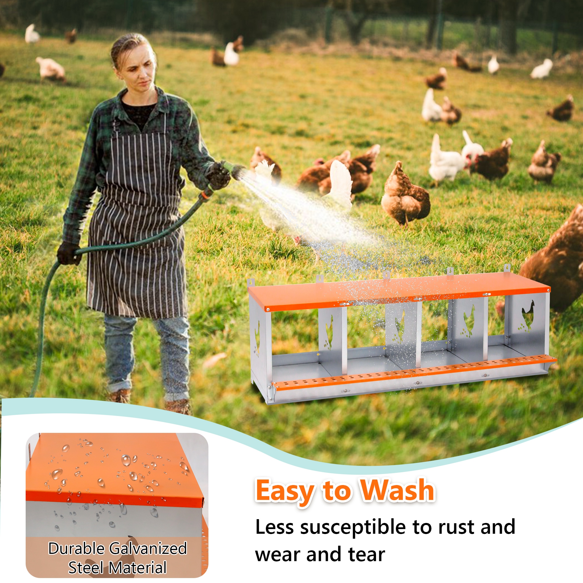 Tatayosi T-2P355409 Chicken-Coops-Rabbit-Hutches - View #5