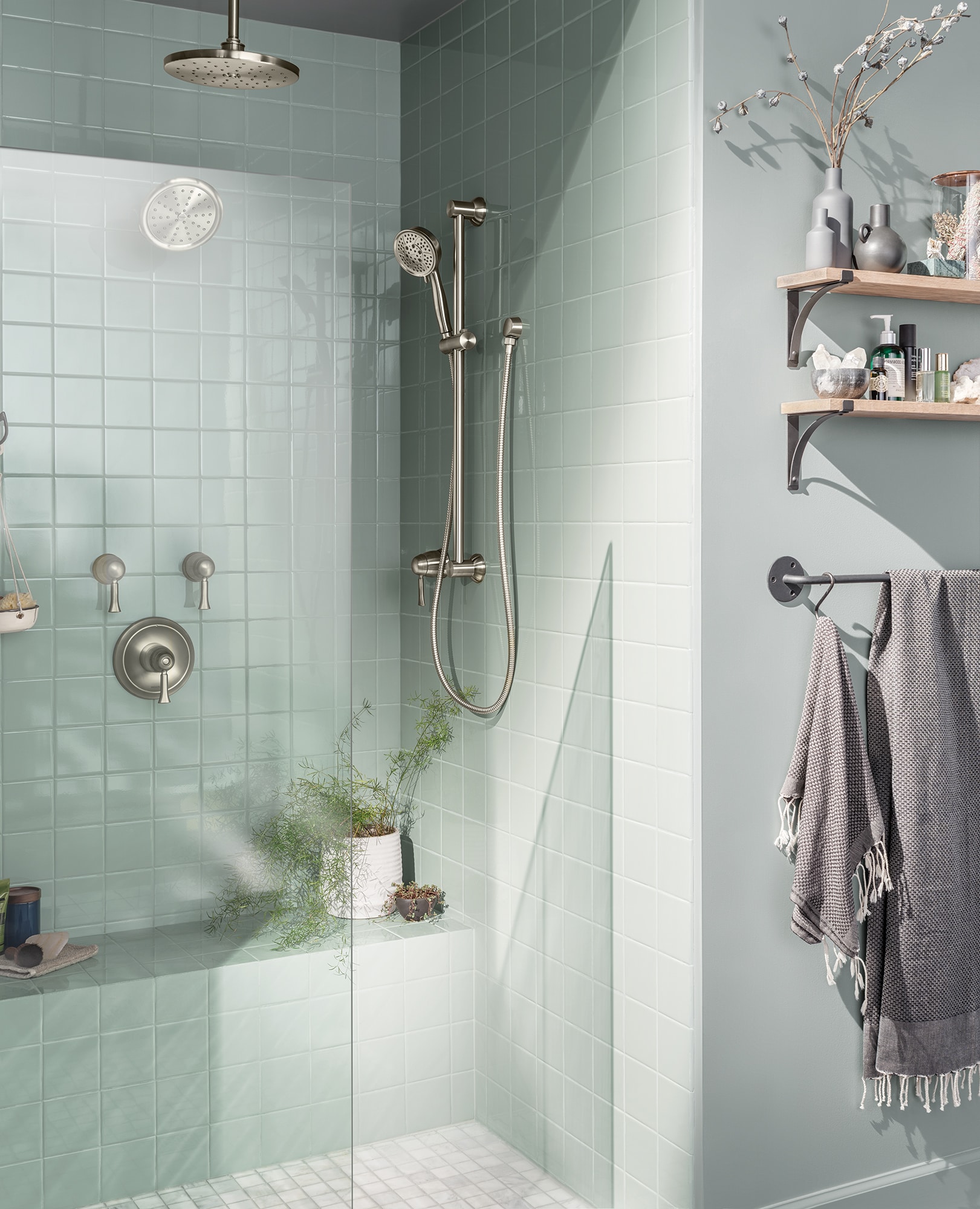 Moen 3667EPBN Fixed-Showerhead - View #4