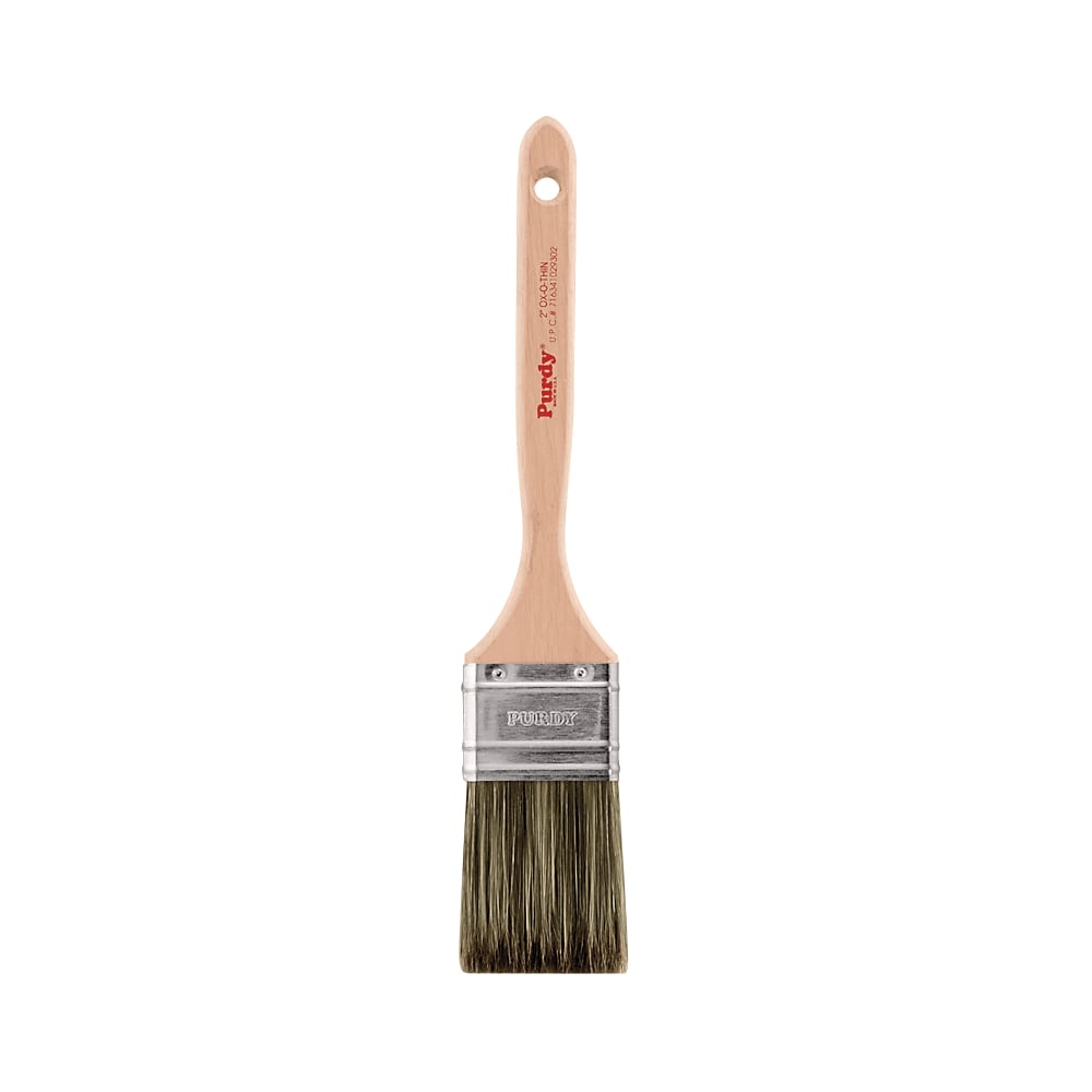 Size 1/4 Chemical Resistant Ox Hair Flat Brush 0689-00025 - Gordon Brush
