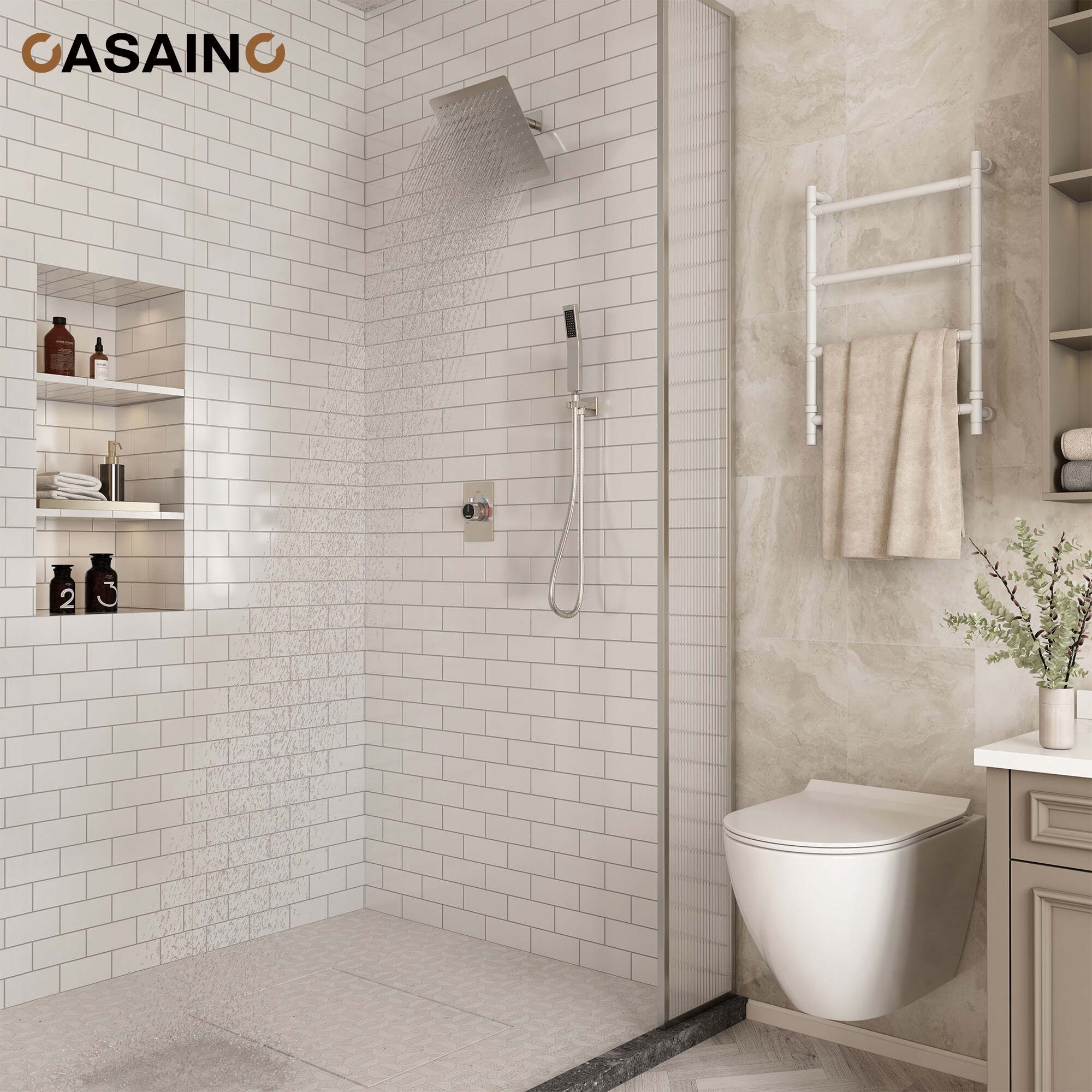 CASAINC CASA07BN Showerhead-Bar-Panels - View #3