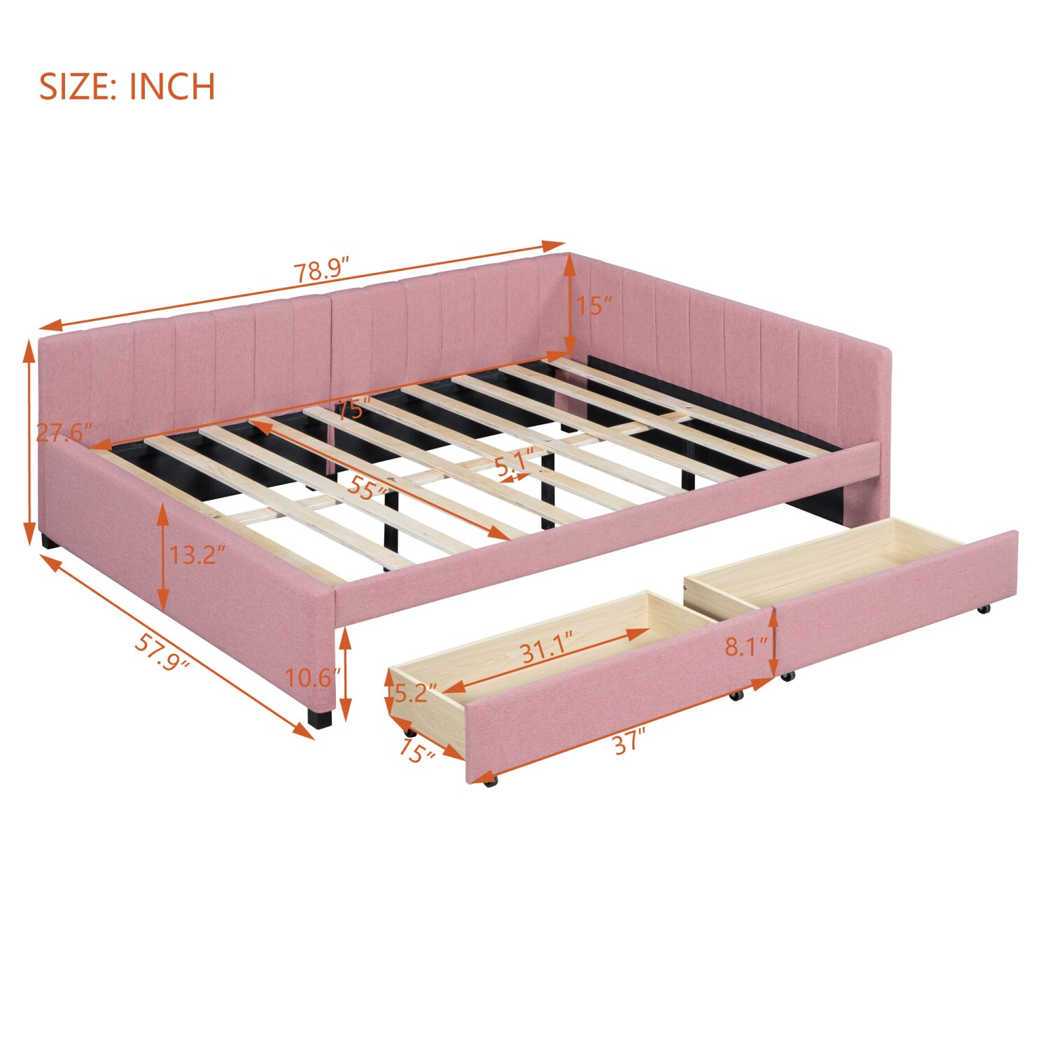 Streamdale Furniture LP000172AAH beds - View #5