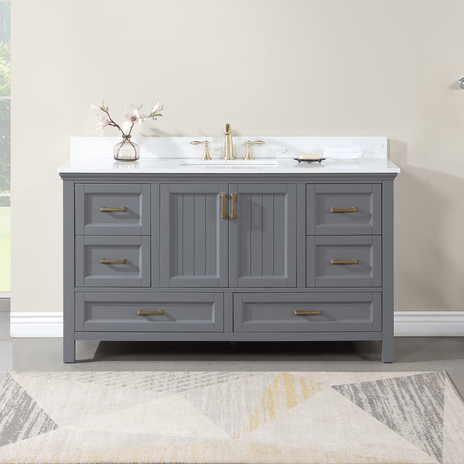 Altair 538060S-GR-AW-NM Bath-Vanity-Combo - View #8