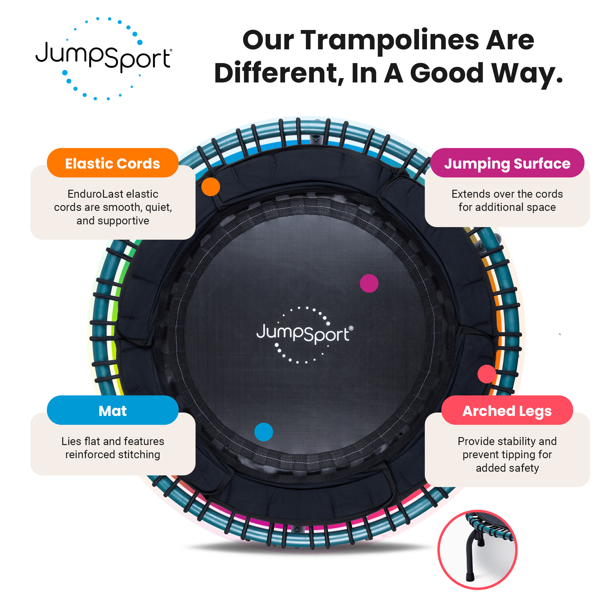 JumpSport RBJ-S-20188-16 Lat-Pull-Down-Machines - View #3