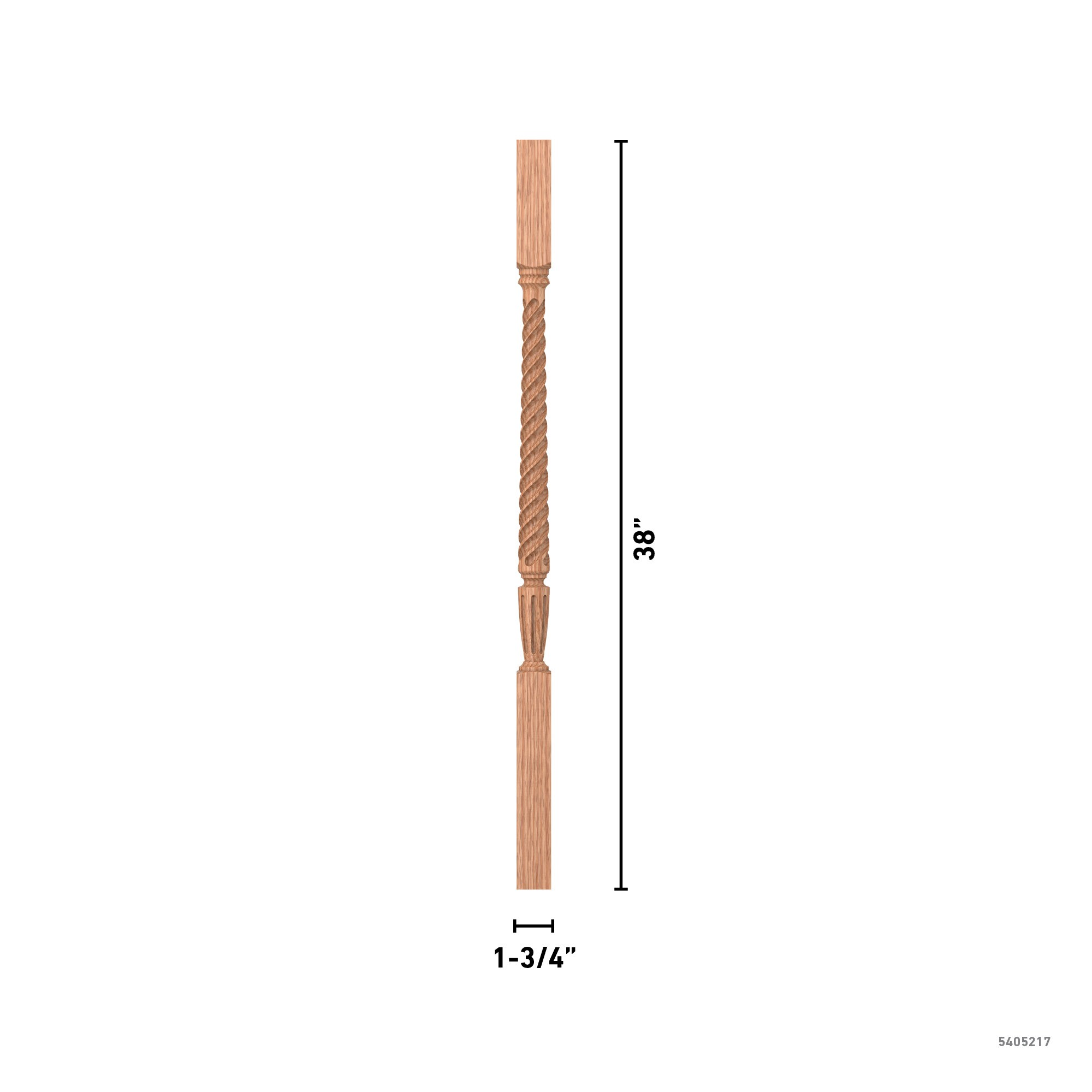 L.J. Smith Stair Systems LJT-2005-O 38 Interior-Stairpart-Balusters - View #4