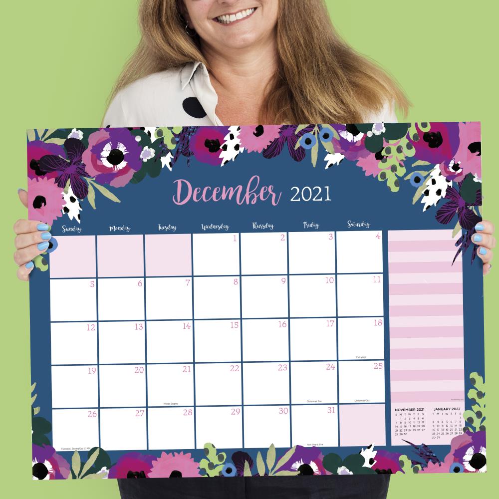New 2021 Monthly Planner Teal 32 Pgs Jan-Dec Directory 6.7X9.3 In