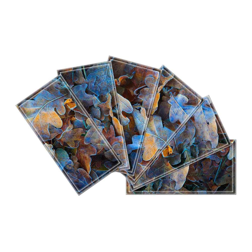 Instant Mosaic 5560101 Upscale Designs 64-Pack Multicolor 3-in x 6-in Glossy Glass Random Wall Tile
