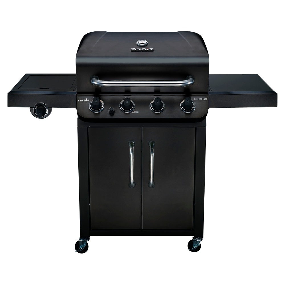 Wow Industriel Forud type Char-Broil Performance Series Black 4-Burner Liquid Propane Gas Grill with  1 Side Burner at Lowes.com