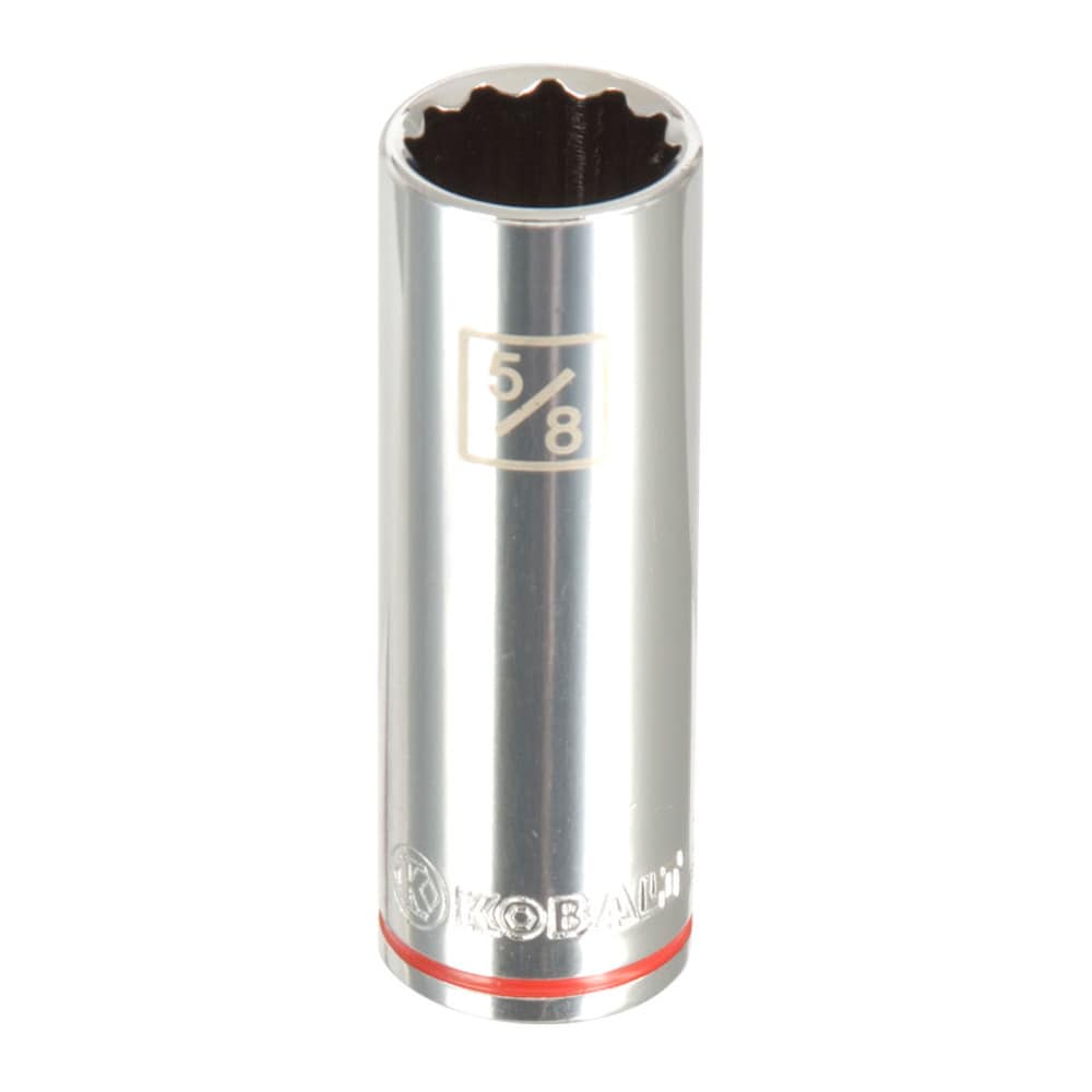 Kobalt 85442 3/8-in Drive Standard (SAE) 5/8-in Deep Socket