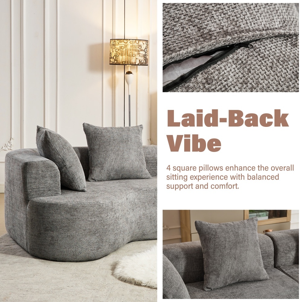 DYHOME HKSFBYH-GY Sofas-Loveseats - View #9