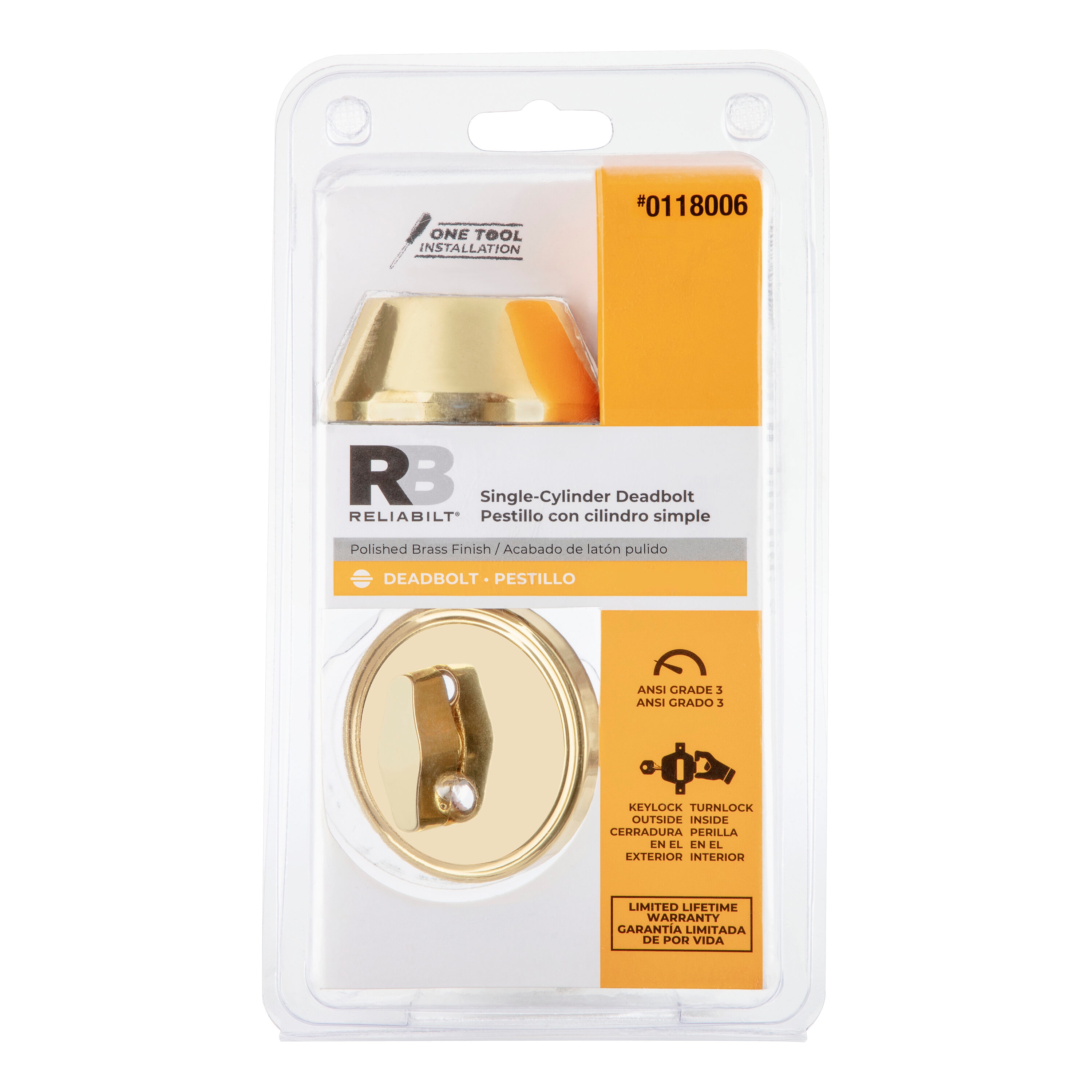 RELIABILT 93720-008 Door-Deadbolts - View #12