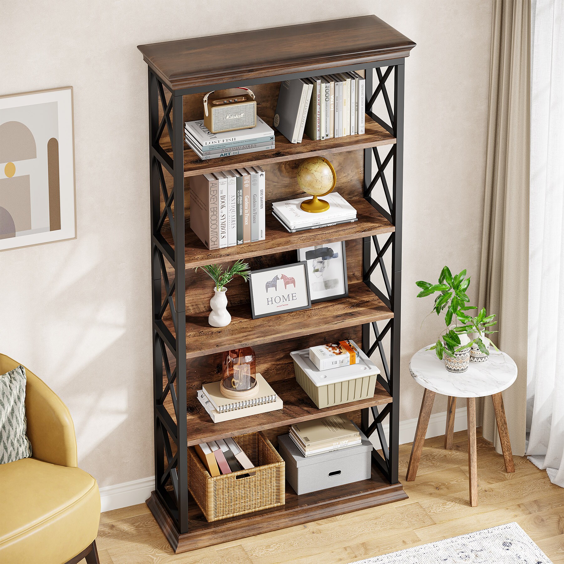 Tribesigns HOGA-F1858 bookcases - View #5