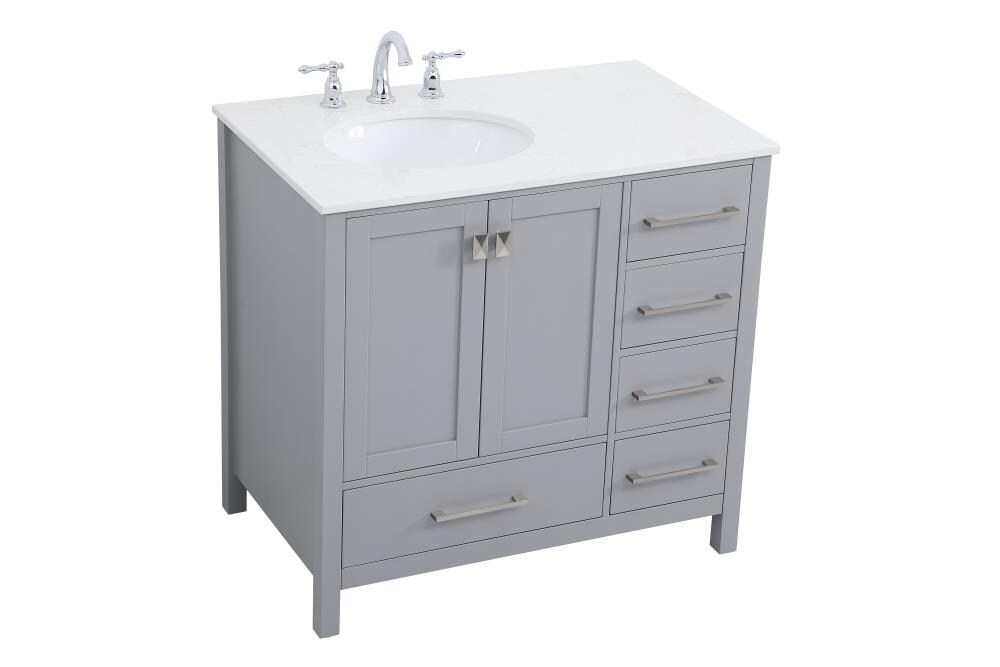 Elegant Decor FI56436GR Bath-Vanity-Combo - View #4