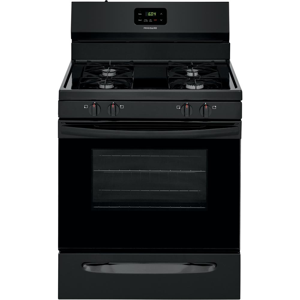 Frigidaire 30-in 4 Burners 5-cu ft Freestanding Natural Gas Range ...