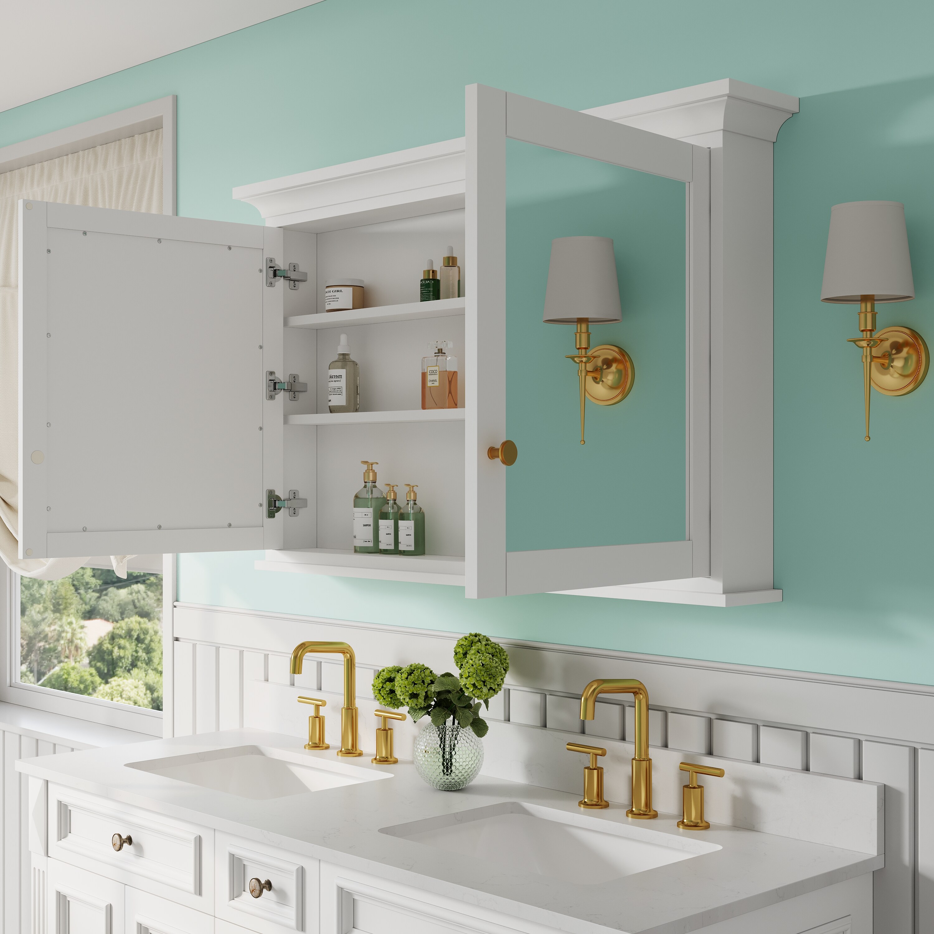 WELLFOR EX-5MC2432LX Bathroom-Medicine-Cabinets - View #9