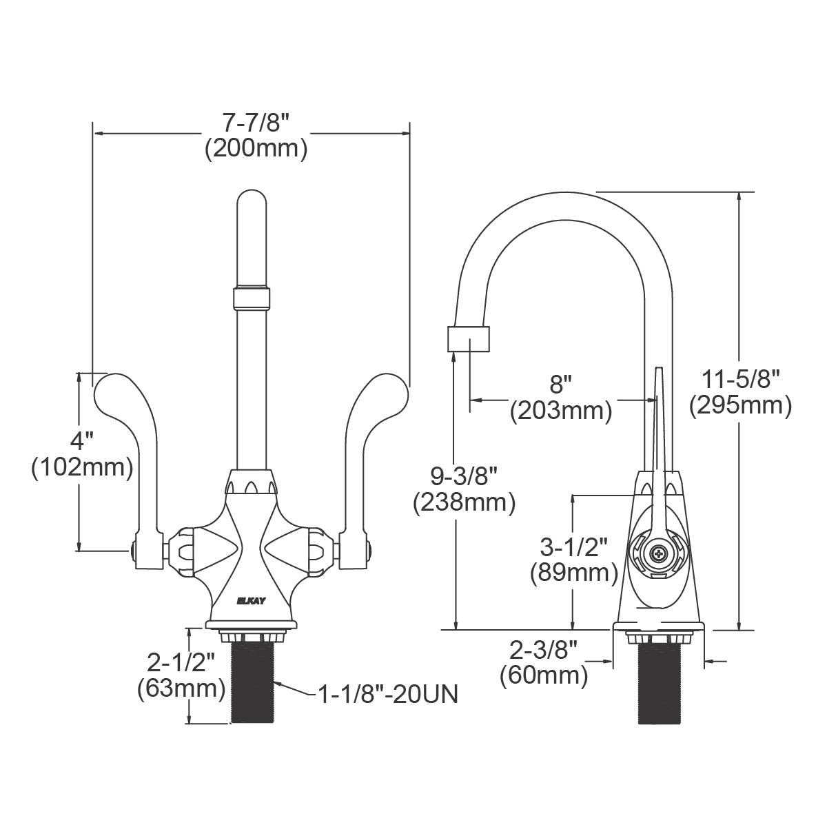 Elkay LK500GN08T4 Kitchen-Faucets - View #6