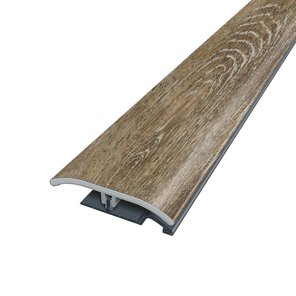 Project Source Monroe 0.23-Inches T x 2-Inches W x 78-Inches L Vinyl Multi-purpose Floor Moulding