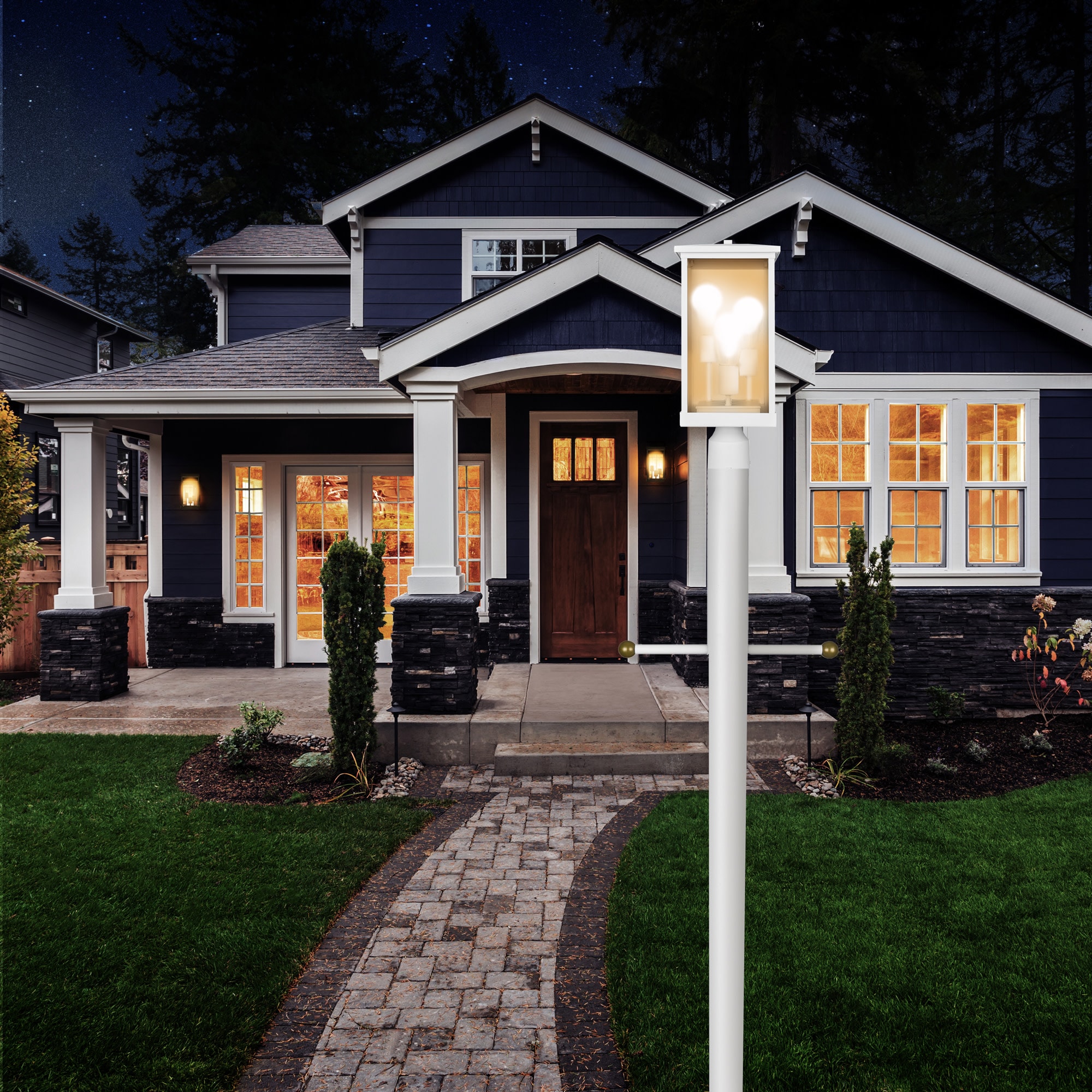 Design House 590109 Post-Lights - View #3