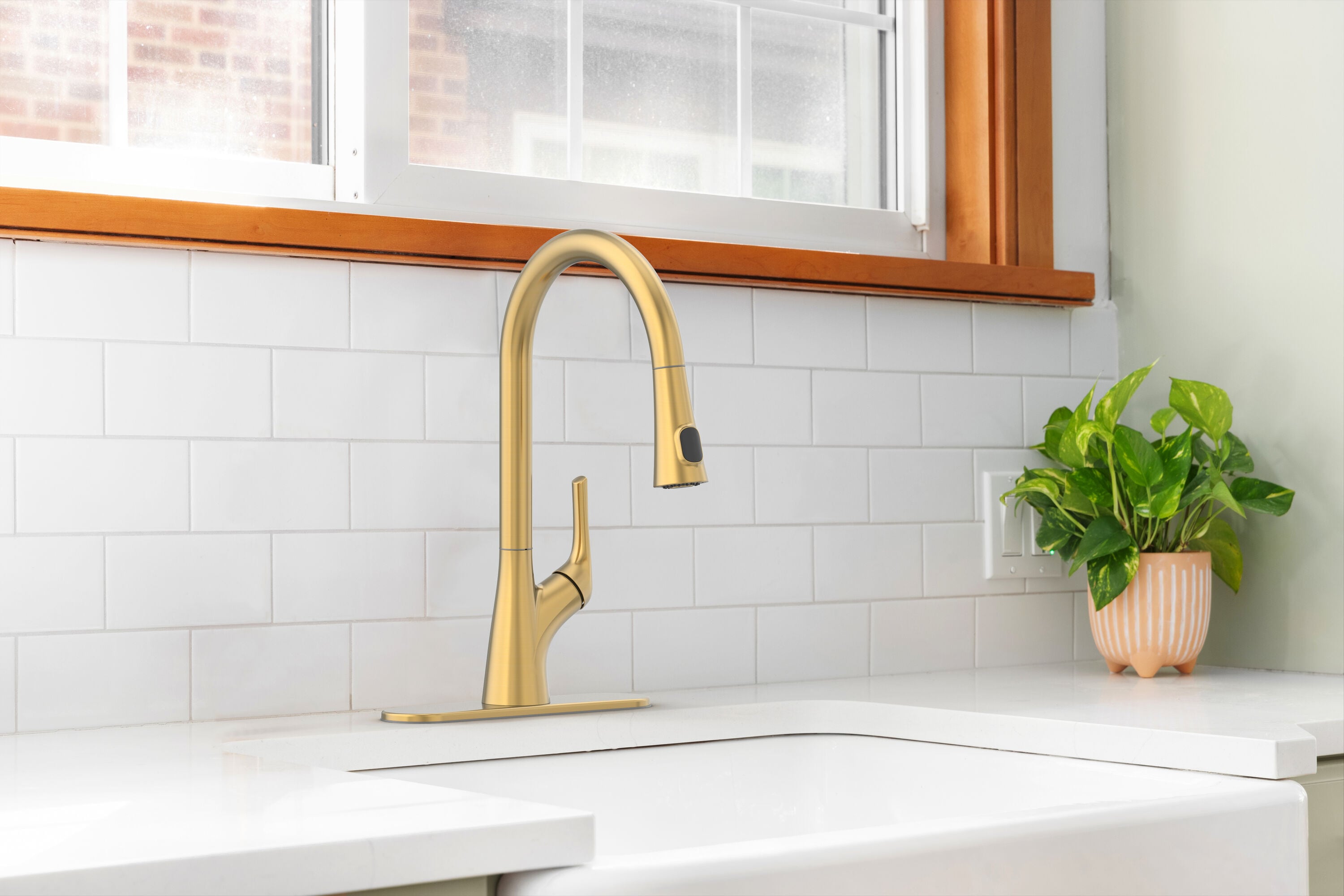 allen + roth 67914W-124408 Kitchen-Faucets - View #3
