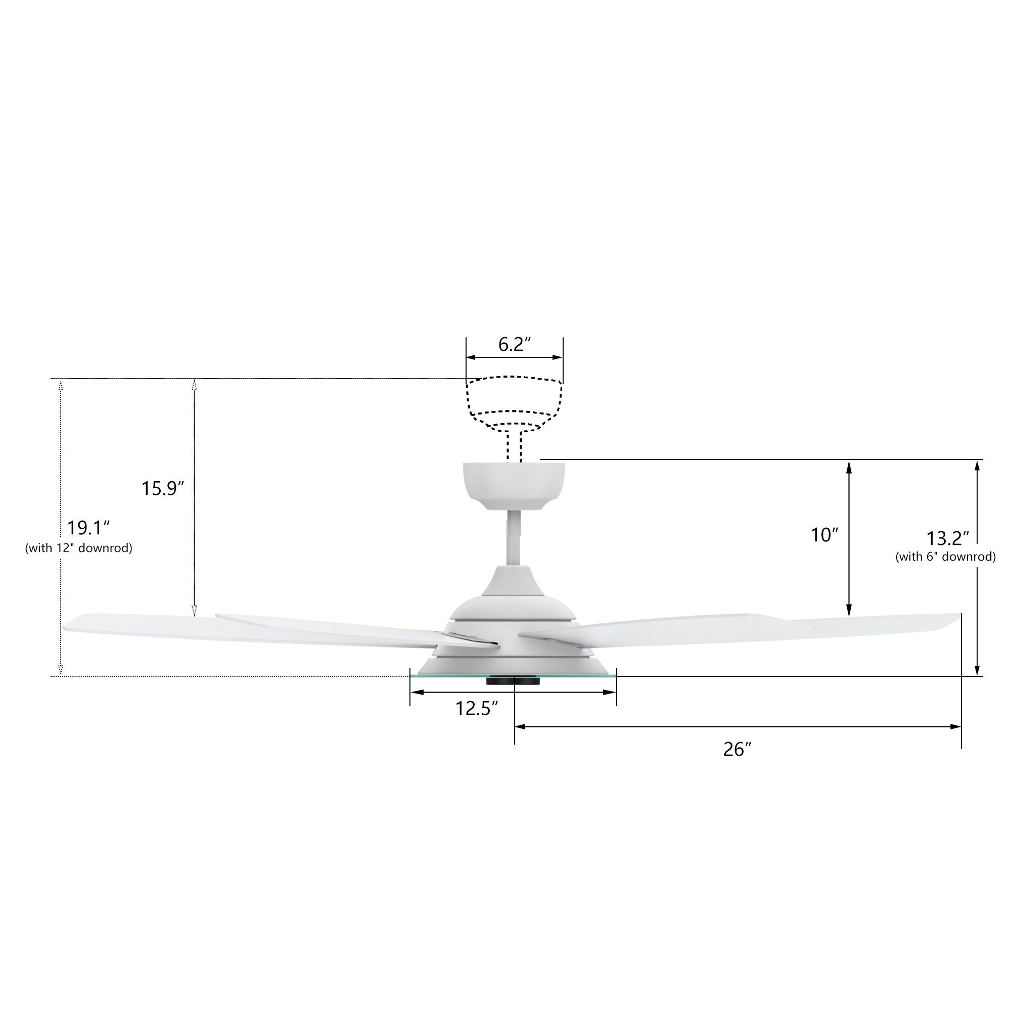 CARRO USA LS525H-L13-W1-1 Ceiling-Fans - View #9