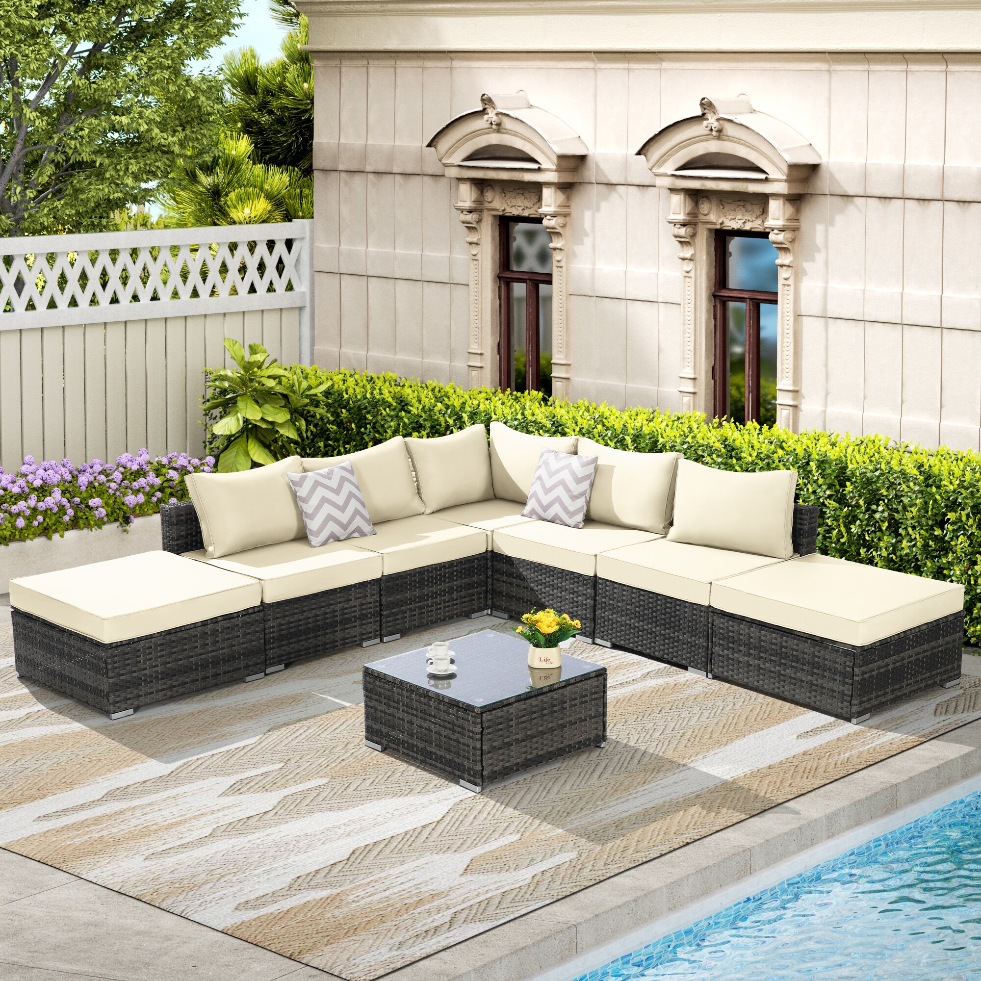 SINOFURN SYB670028BG Patio-Sofas-Daybeds - View #11