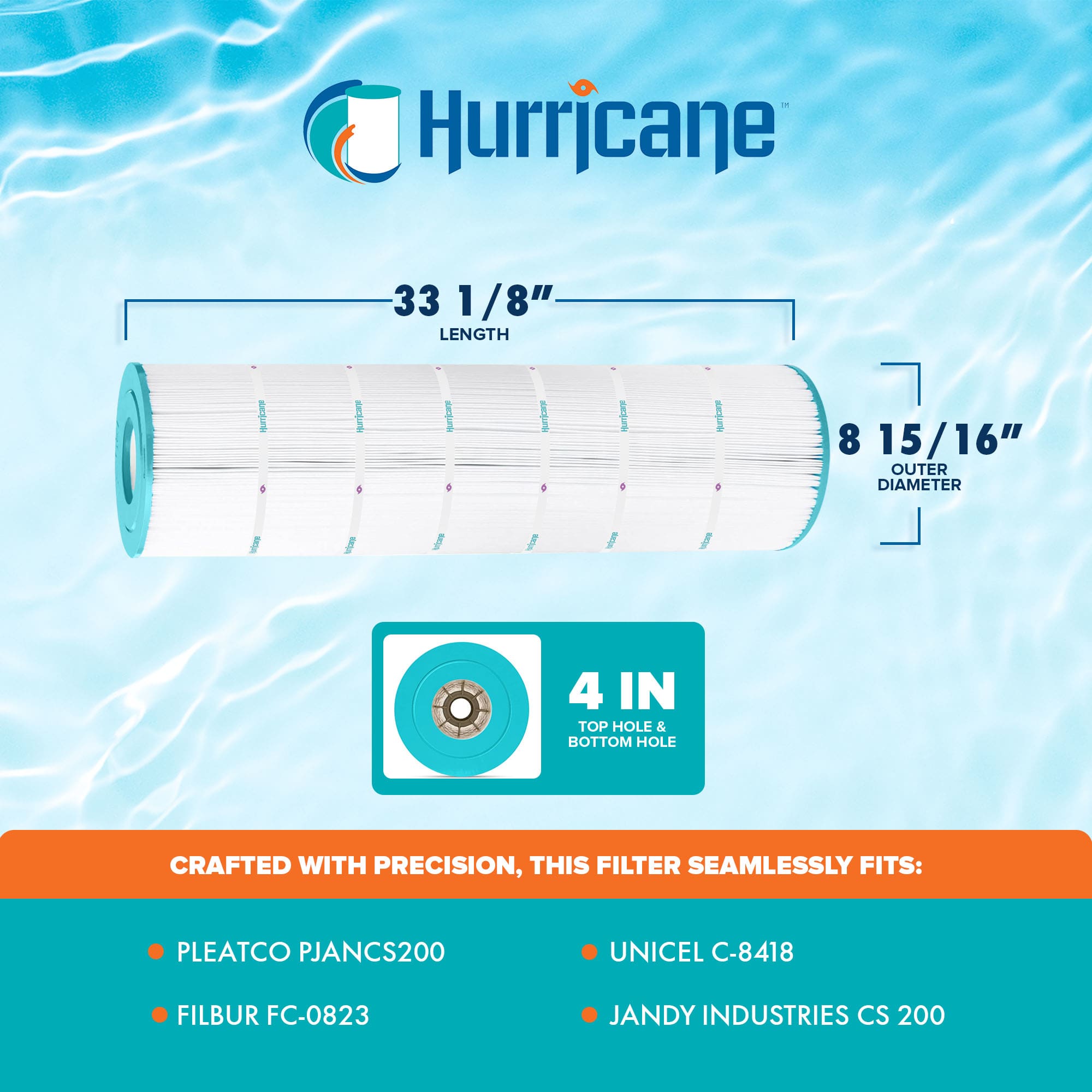 Hurricane 400506 Pool-Filter-Skim-Sys-Parts - View #3