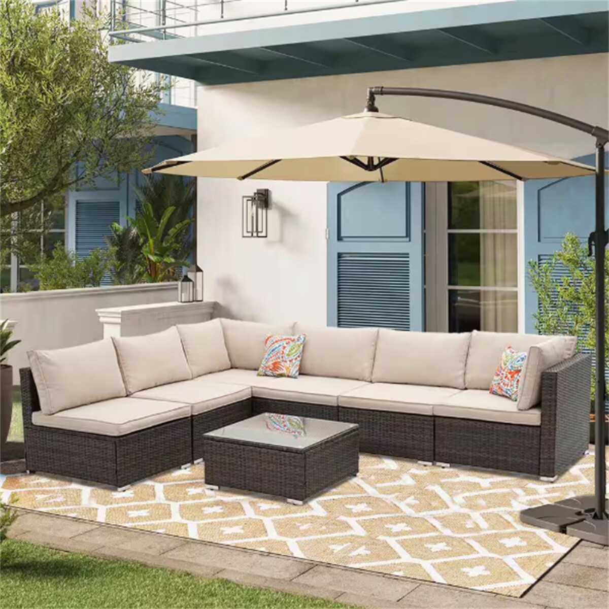CESICIA R17-7P-ZB Patio-Conversation-Sets - View #4