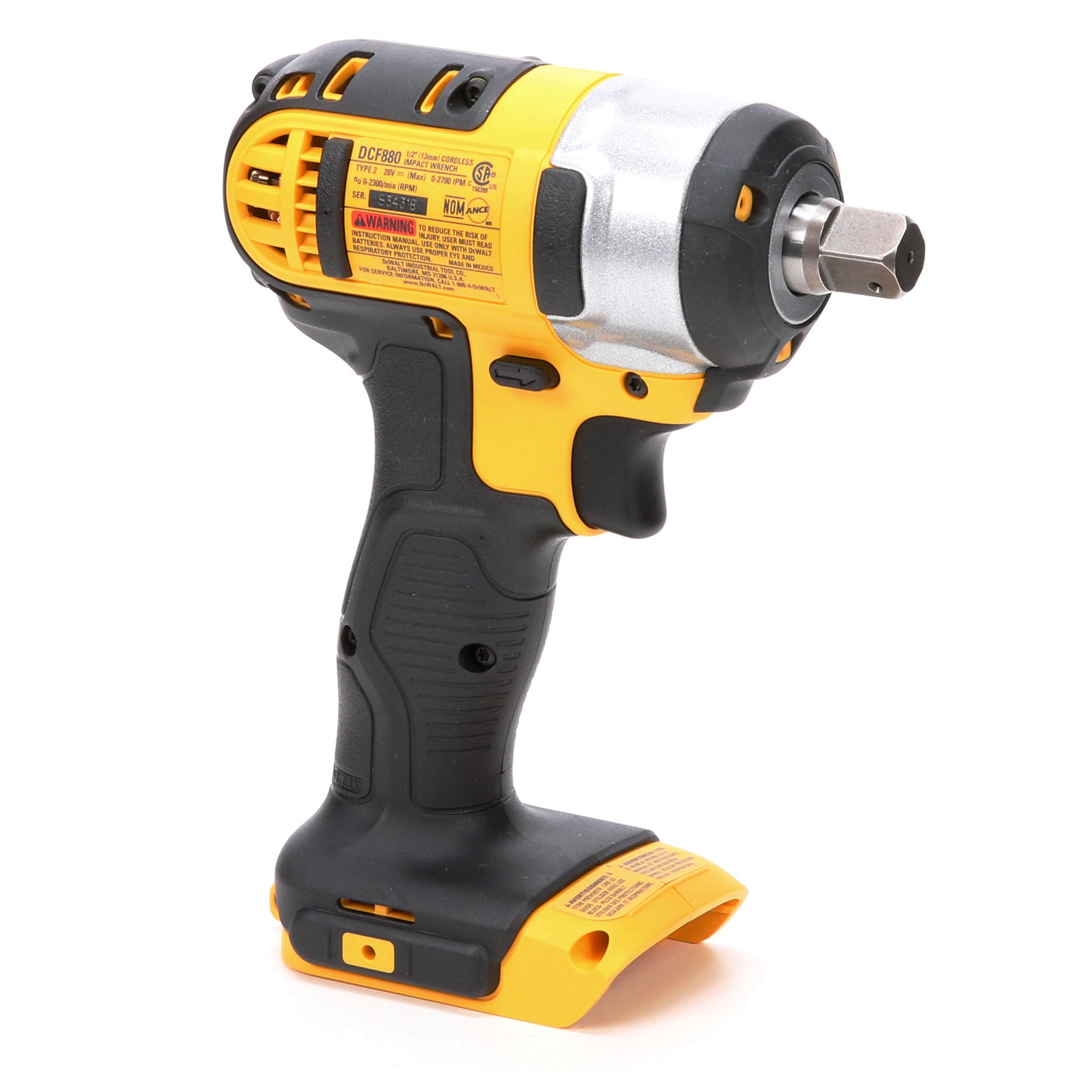 Zeker Waakzaamheid Oorlogsschip DEWALT Variable Speed 1/2-in Drive Cordless Impact Wrench (Tool Only) in  the Impact Wrenches department at Lowes.com
