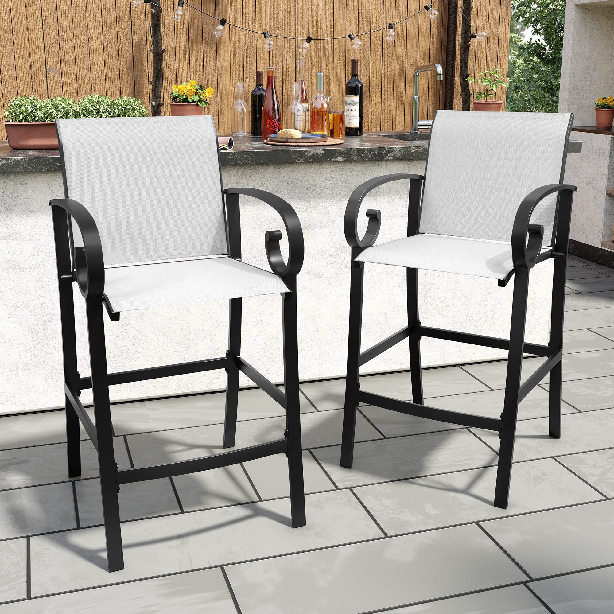 Crestlive Products CL-ST015OST-2 stools - View #2