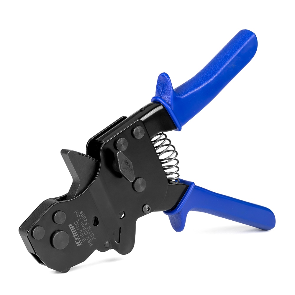 IWISS BJ0010C Ratchet One Hand PEX Cinch Clamp Fastening Tools for  3/8 to 1-in