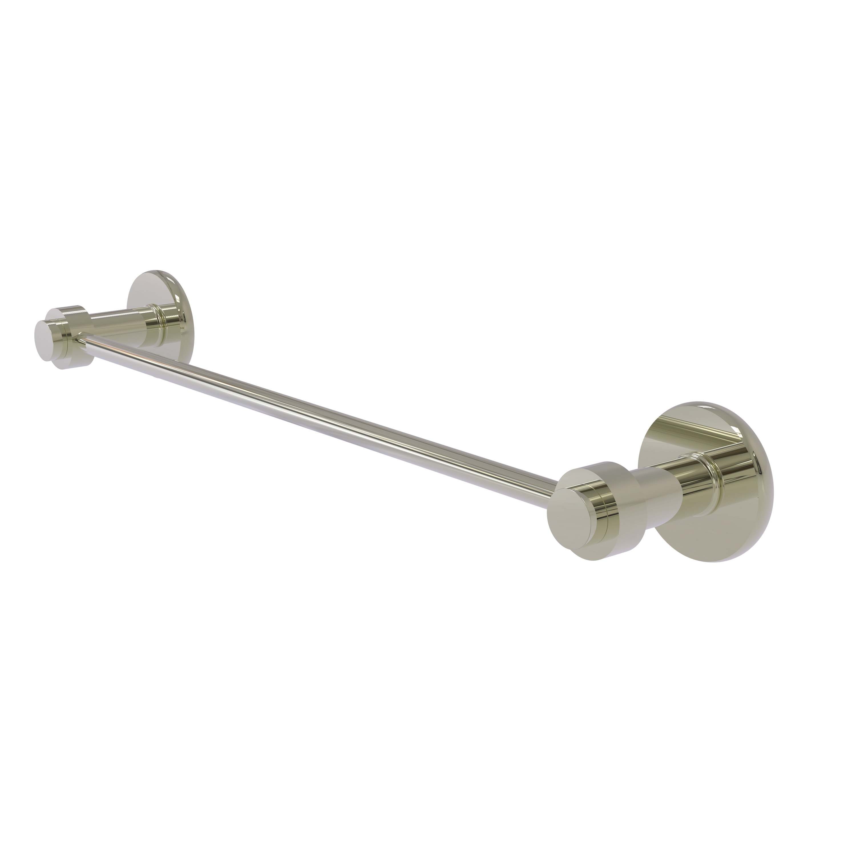 Allied Brass 931/24-PNI Mercury 24-in Polished Nickel Wall mount Single Towel Bar