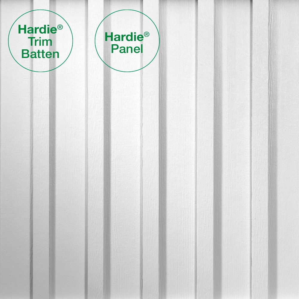 James Hardie Statement Collection HZ Arctic White Fiber Cement Trim ...