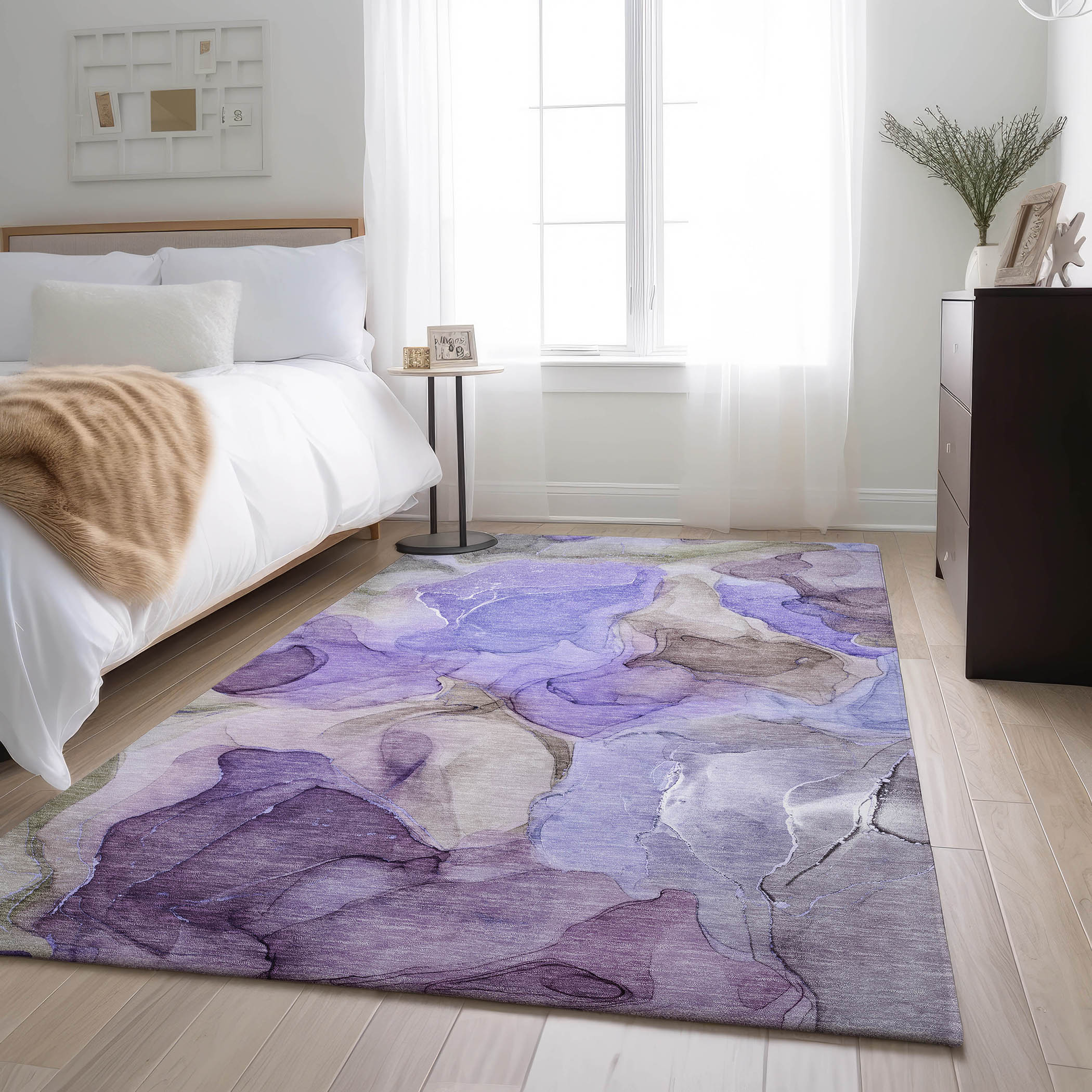 Addison Rugs AMF554PK8X10 Mayfield AMF554PK 8 x 10 (ft) Loomed Polyester Paprika Rectangular Indoor Geometric Machine washable Area rug