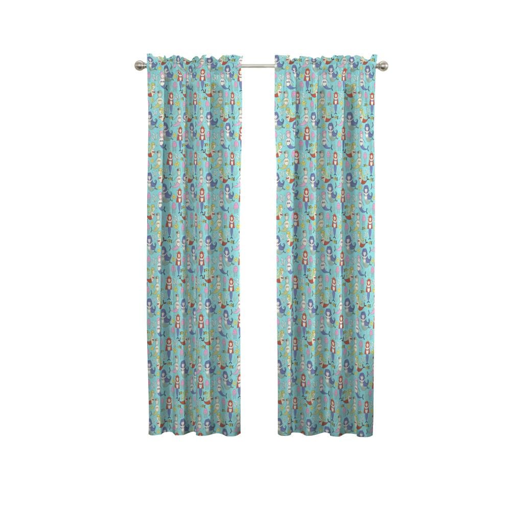 Eclipse 17477042X084MUL 84-in Multi Polyester Blackout Rod Pocket Single Curtain Panel