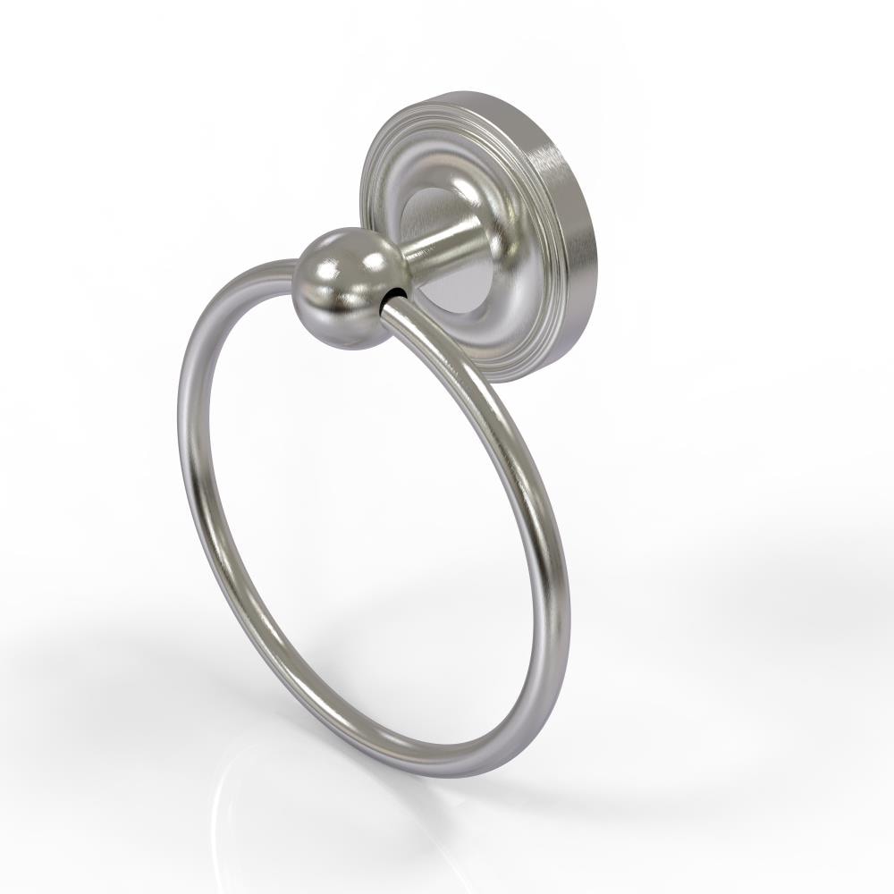 Allied Brass PR-16-SN Prestige Regal Satin nickel Wall mount Single Towel Ring